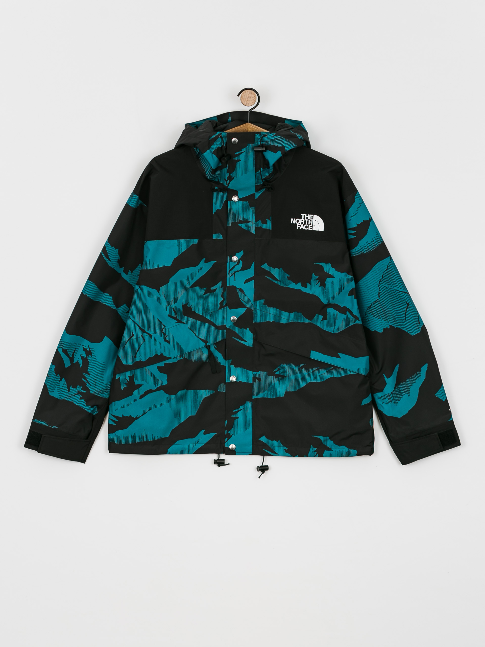 Kurtka The North Face Printed 86 Retro Mountain (harbor blue mountain peak print)