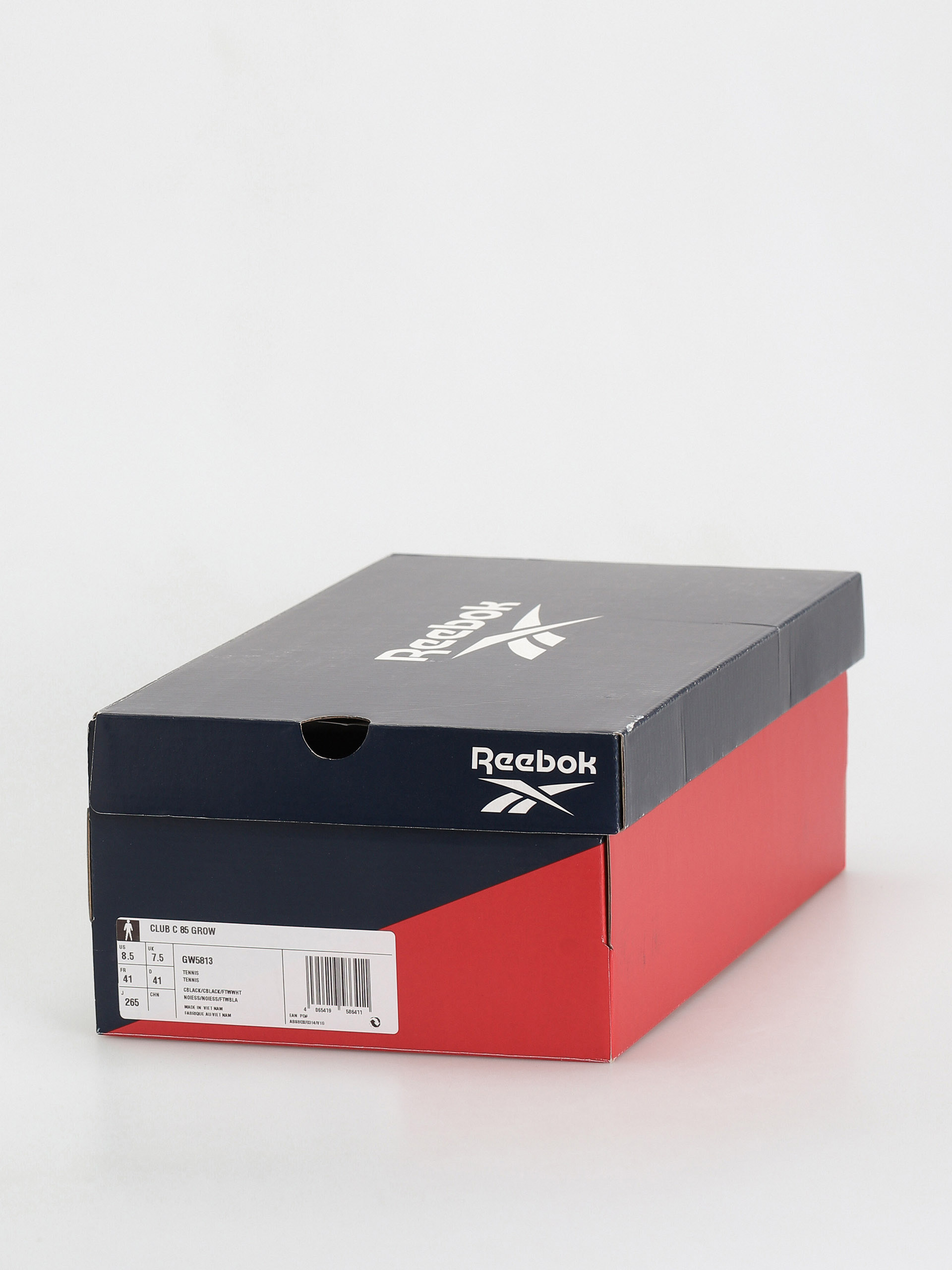 Buty Reebok Club C 85 Grow (cblack/cblack/ftwwht)