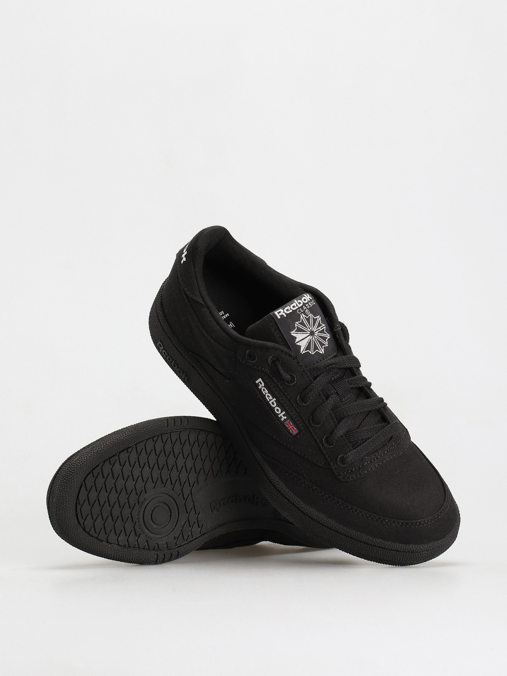 Buty Reebok Club C 85 Grow (cblack/cblack/ftwwht)