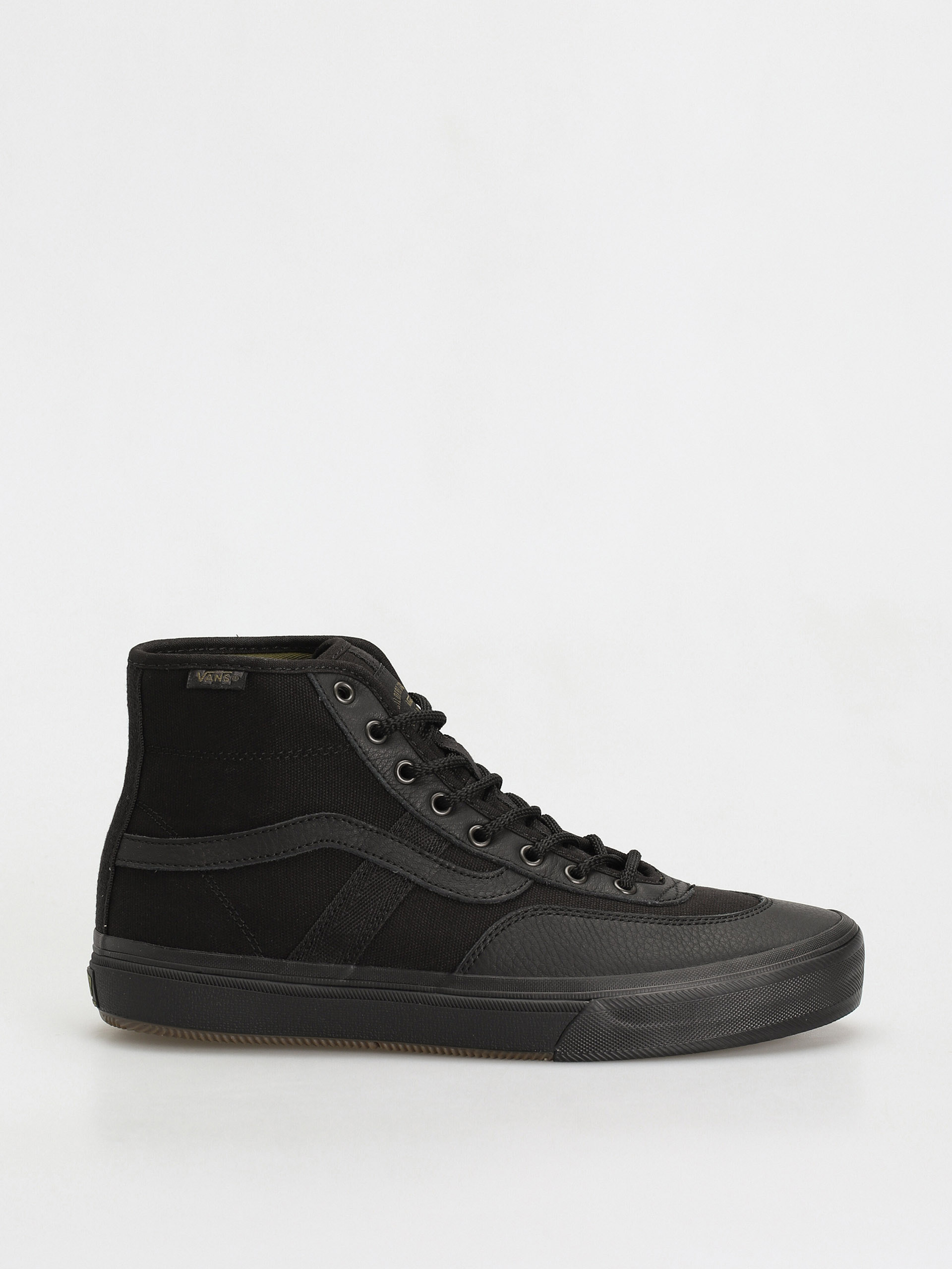 Buty Vans Crockett High (butter leather black/black)
