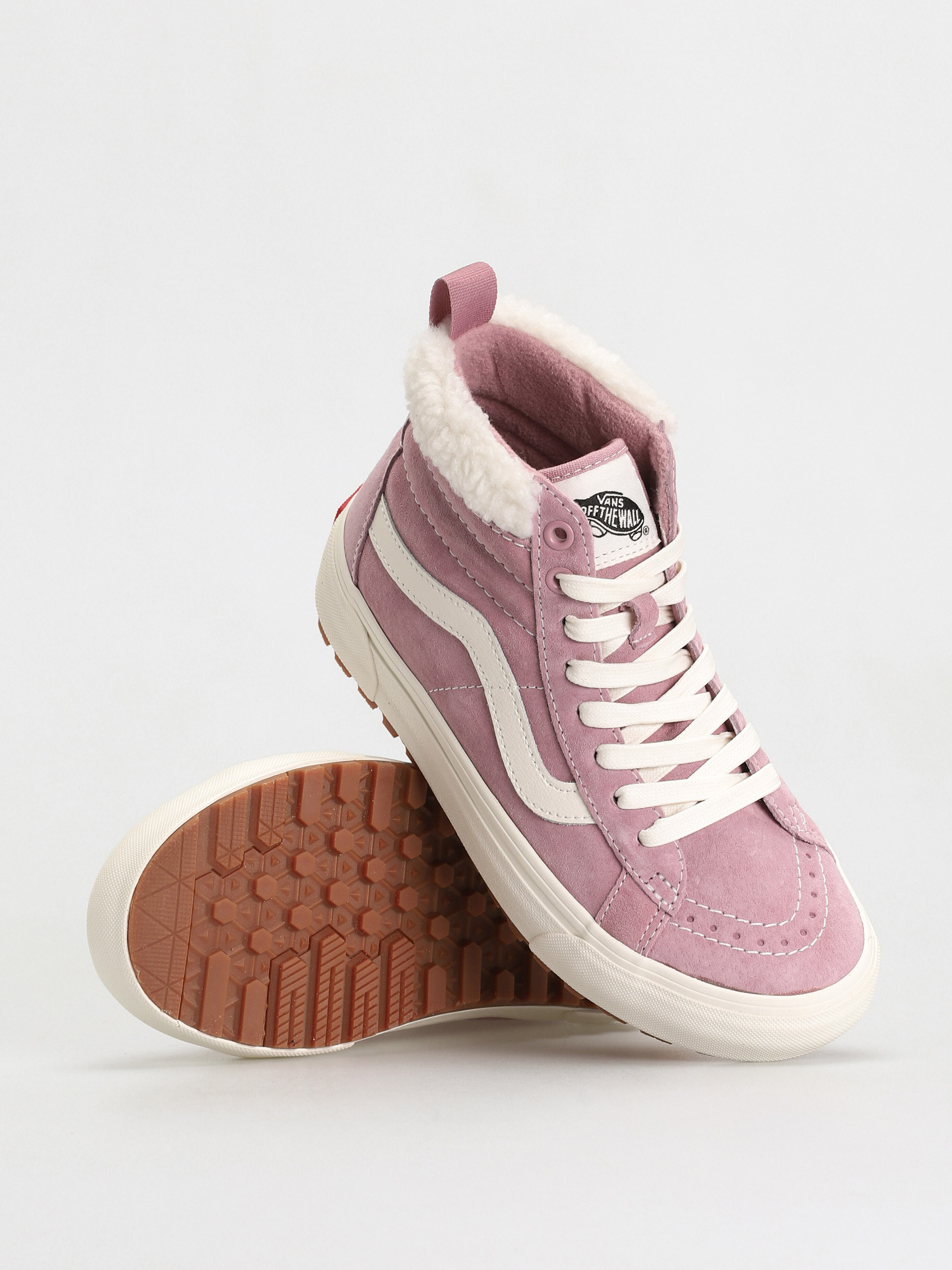 Buty Vans Sk8 Hi MTE 1 (suede/sherpa lilas)