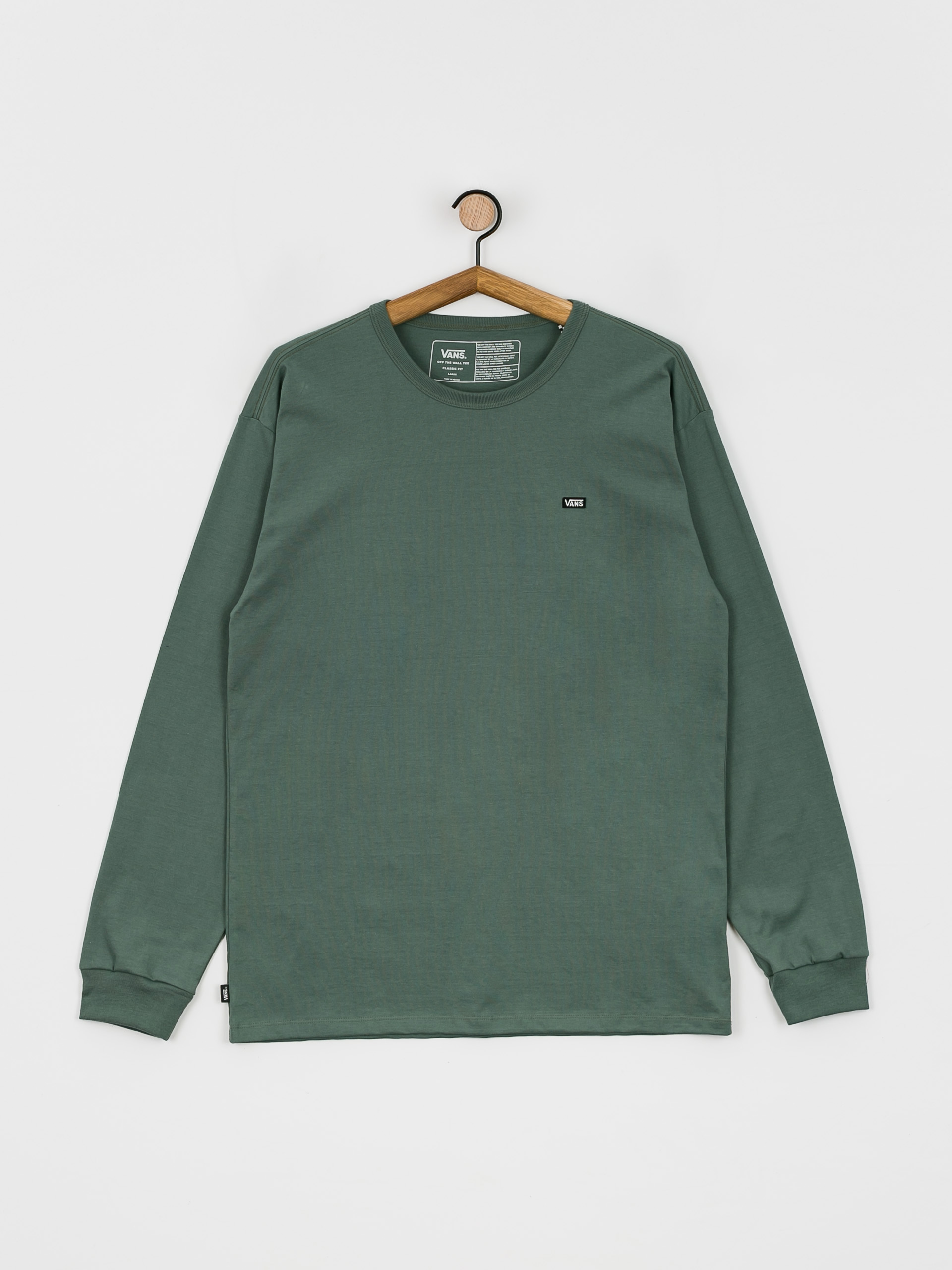 Longsleeve Vans Off The Wall Classic (duck green)