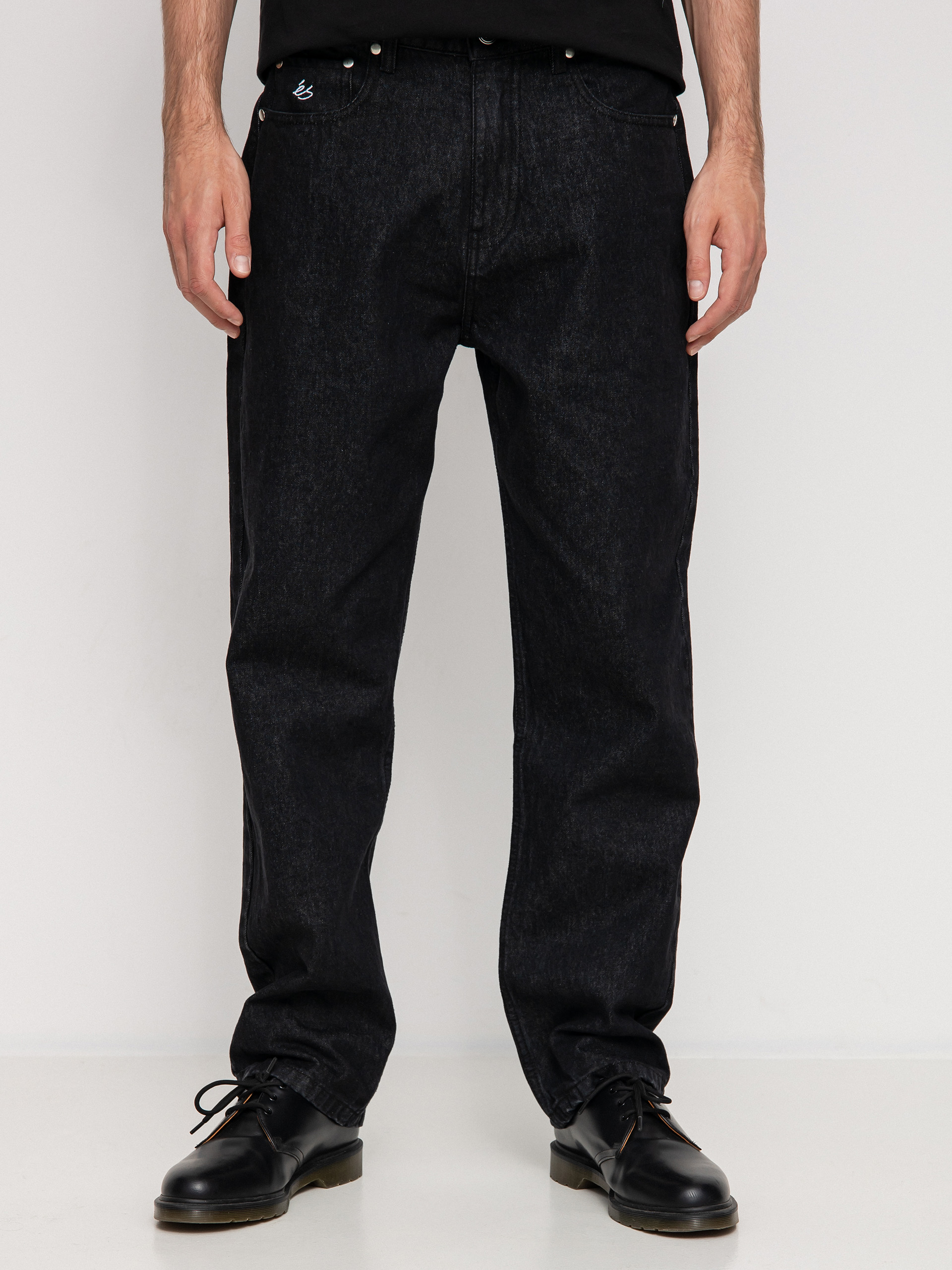 パンツ Baggy Denim Jeans Washed Black 30 Baggy Denim Jeans, Washed Black – Butter Goods UK