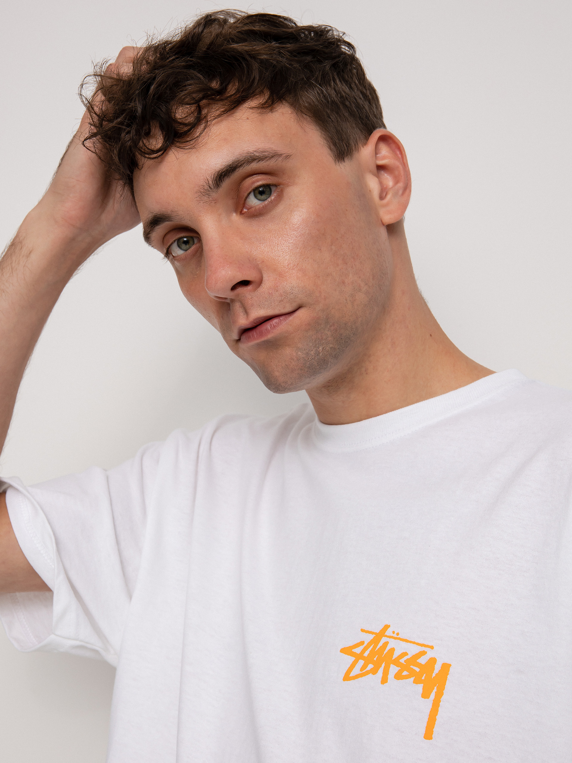 T-shirt Stussy Coastline (white)