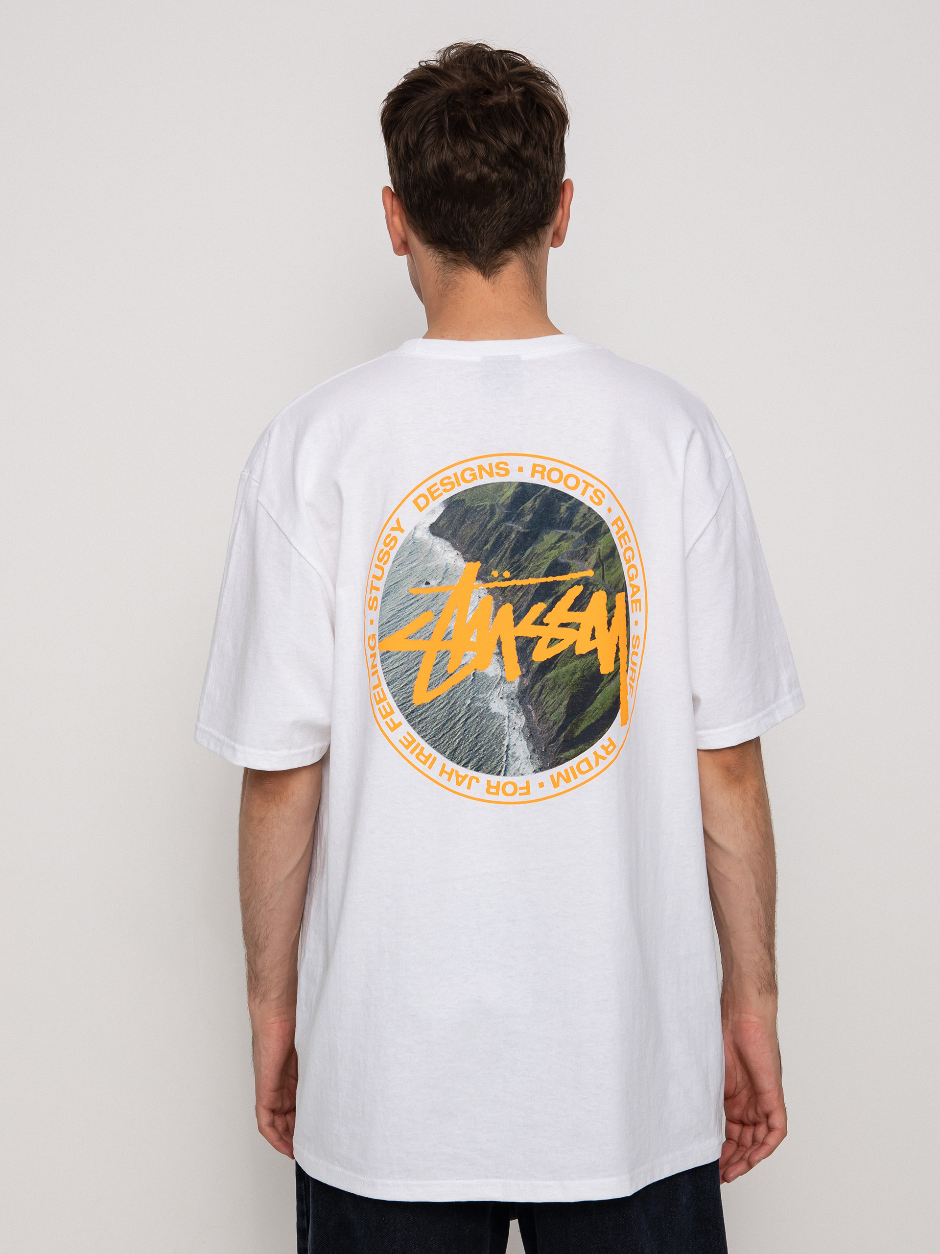T-shirt Stussy Coastline (white)