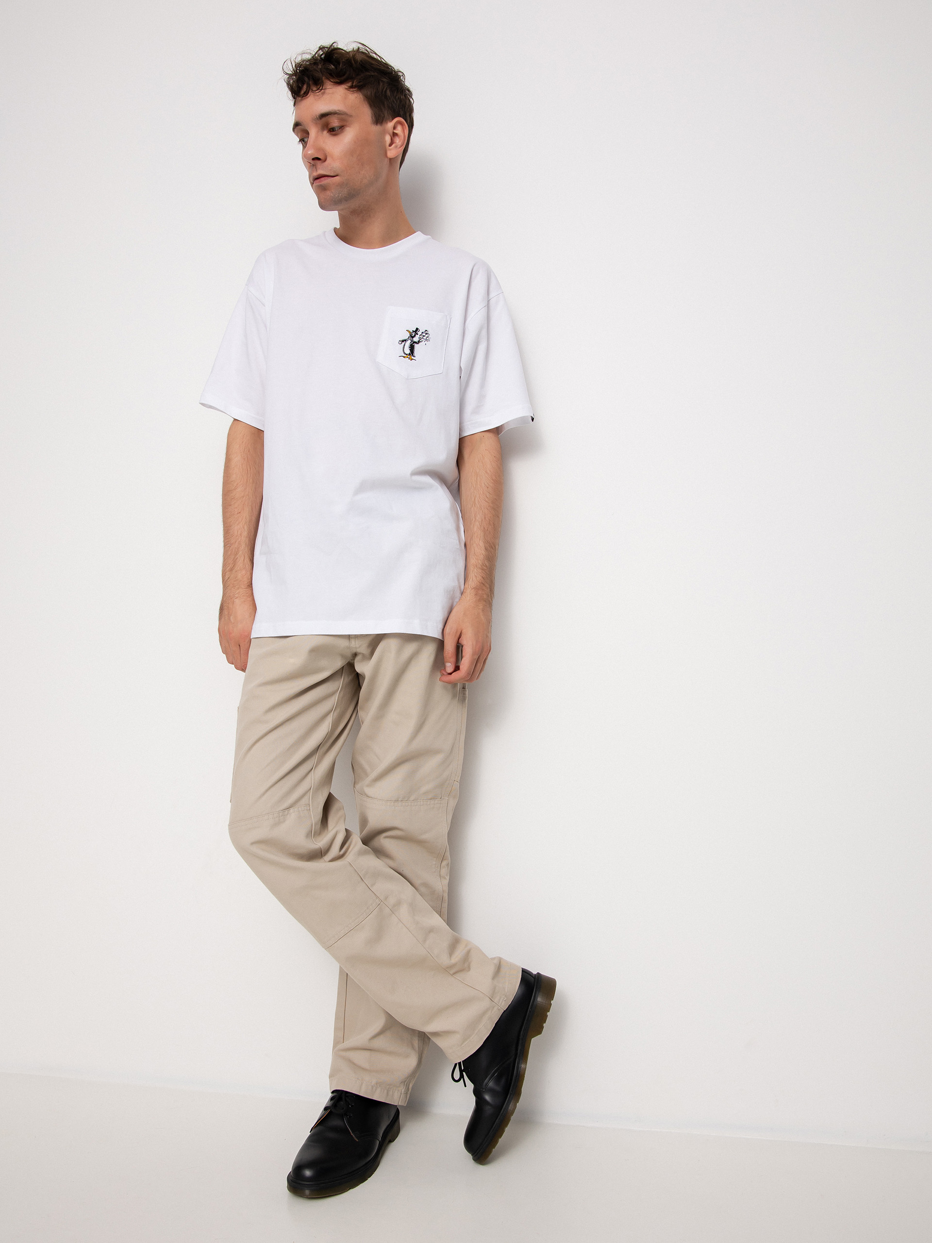 T-shirt Vans Checkerboard Research (checkerboard research white)
