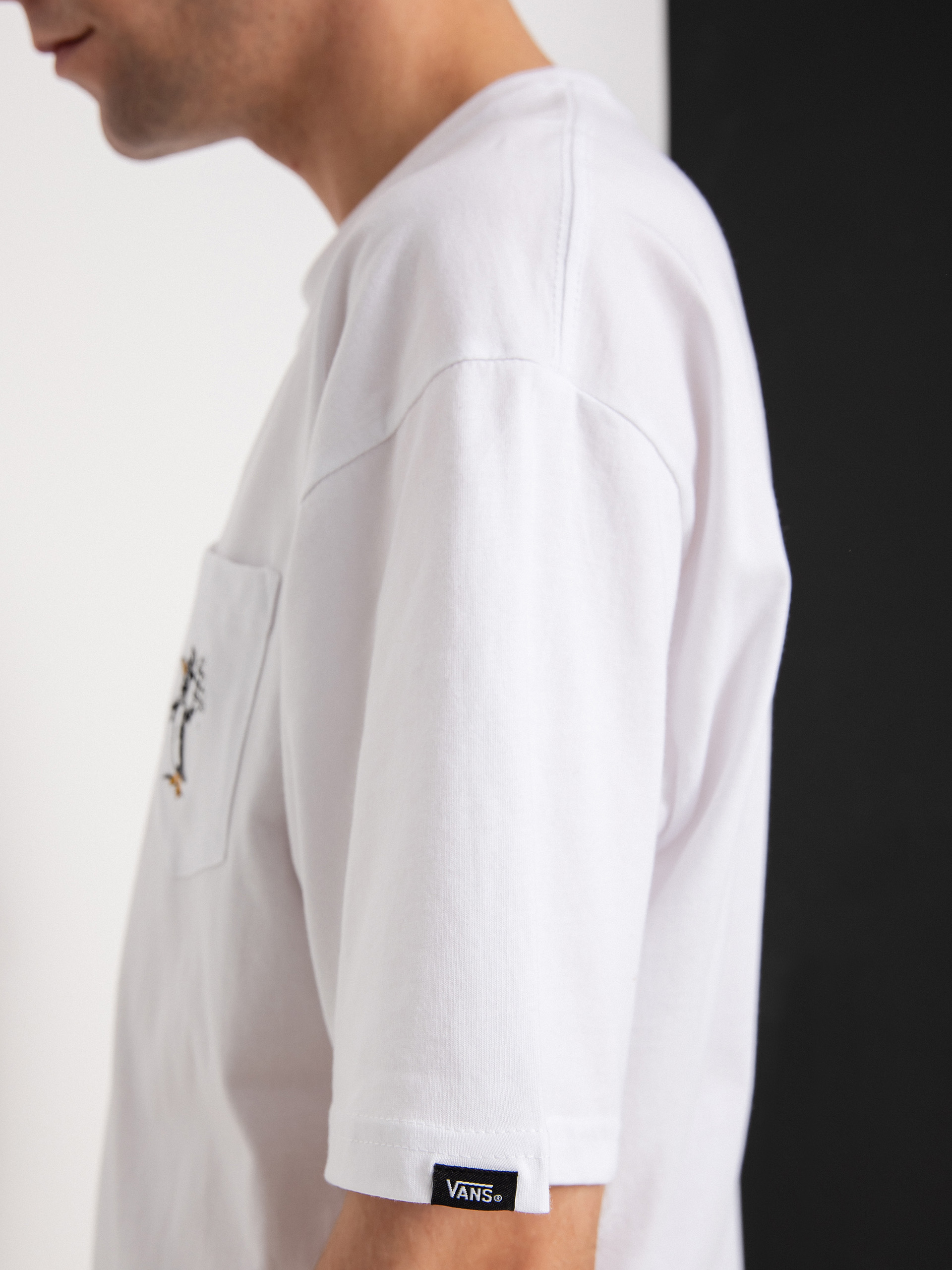 T-shirt Vans Checkerboard Research (checkerboard research white)