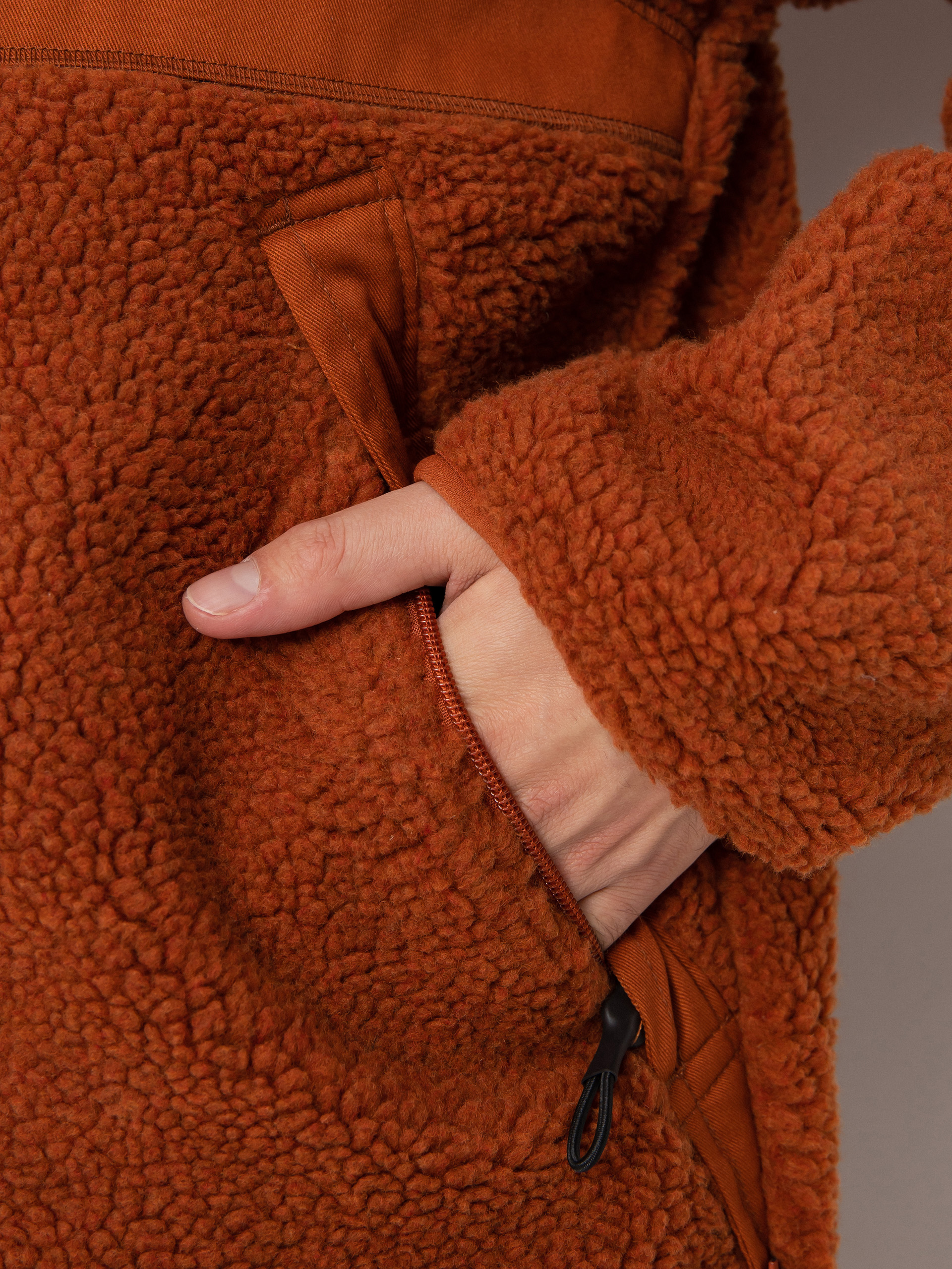 Męski Polar Dickies Red Chute Sherpa (gingerbread)