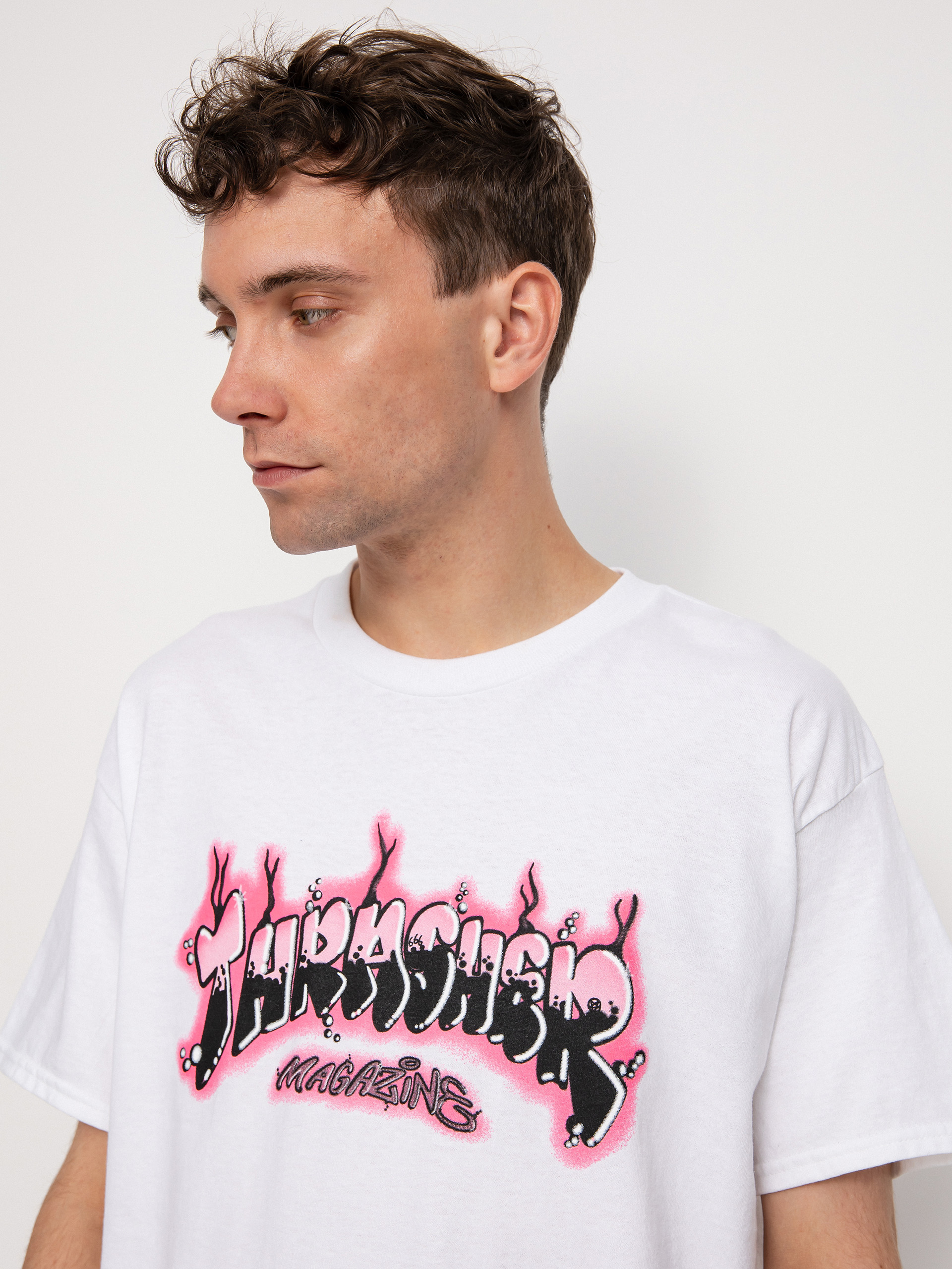 T-shirt Thrasher Airbrush (white)