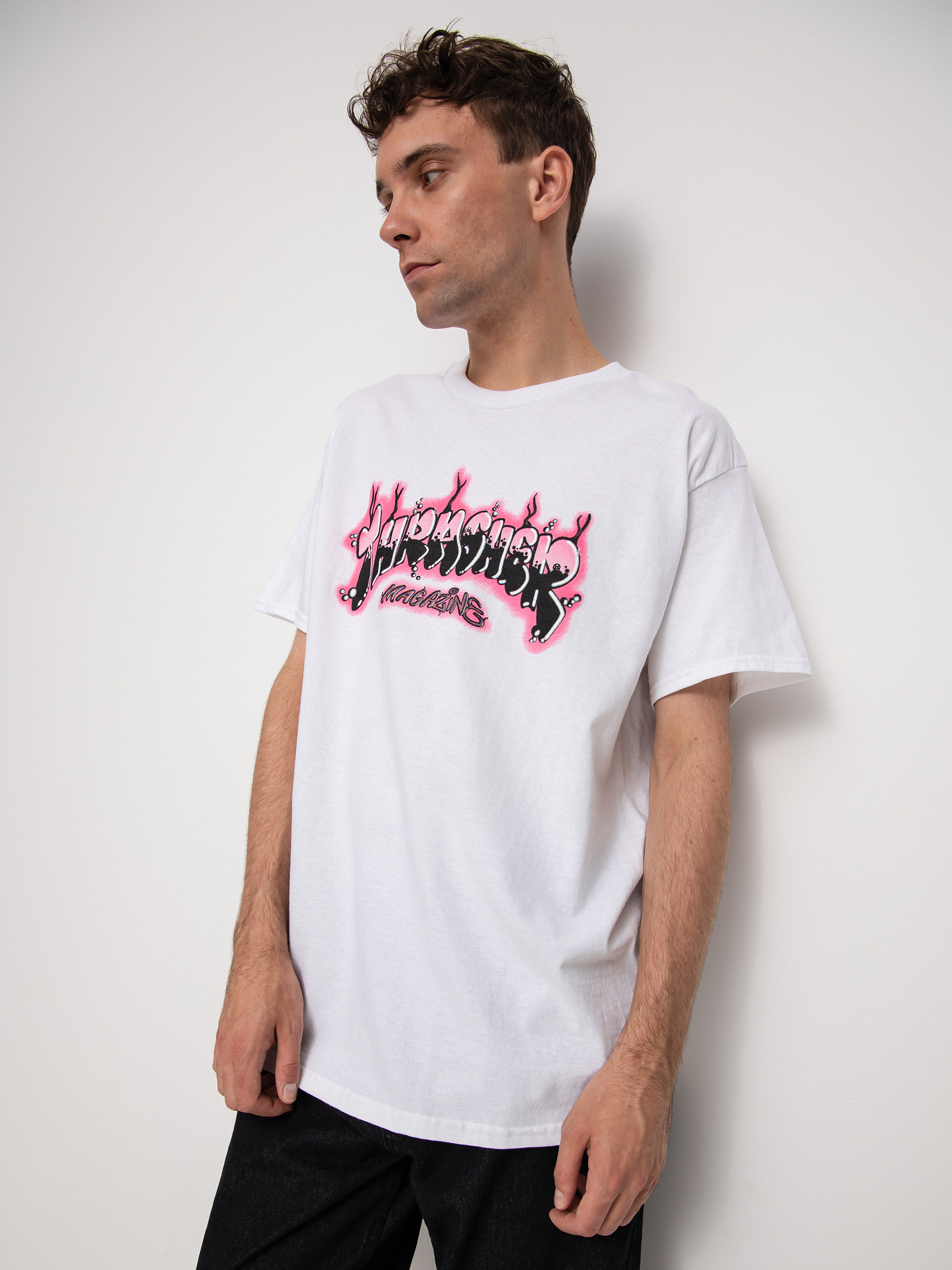 T-shirt Thrasher Airbrush (white)