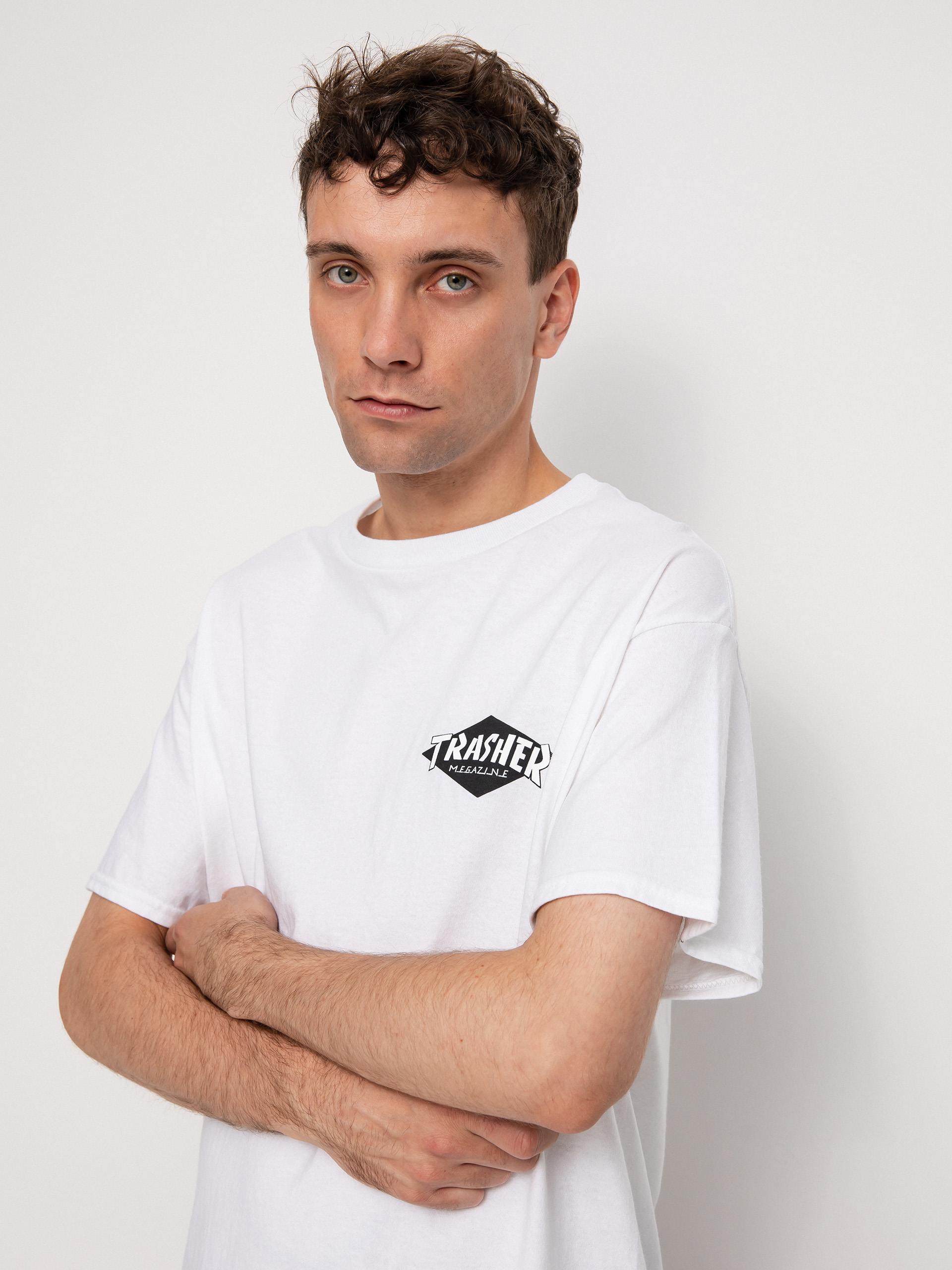 T-shirt Thrasher Hurricane (white)