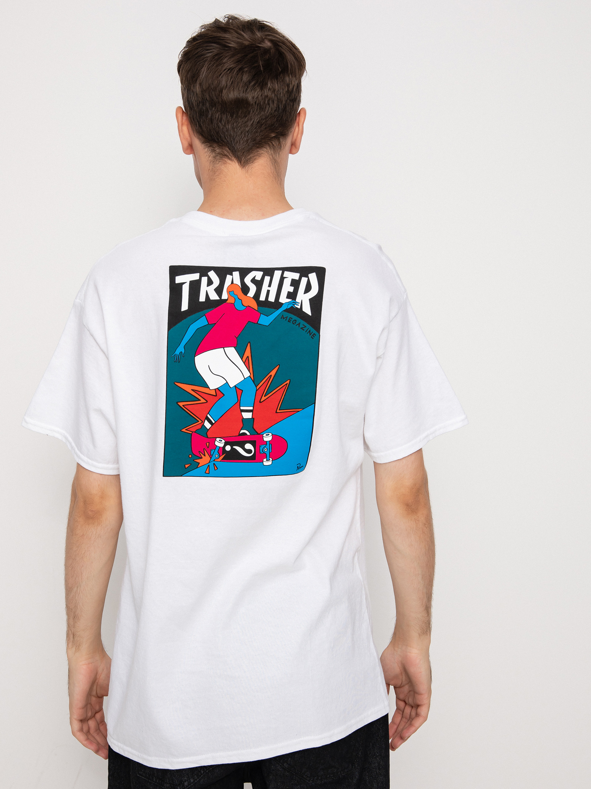 T-shirt Thrasher Hurricane (white)