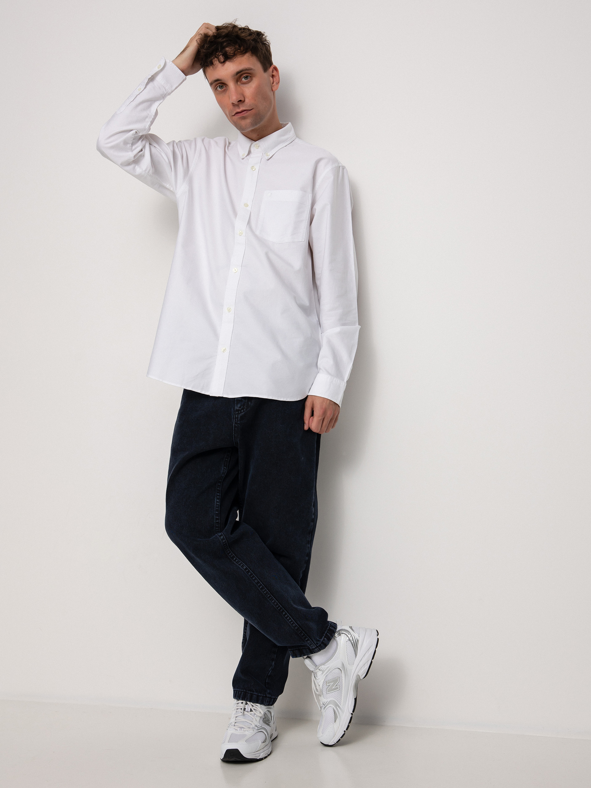 Koszula Carhartt WIP C Logo (white/white)