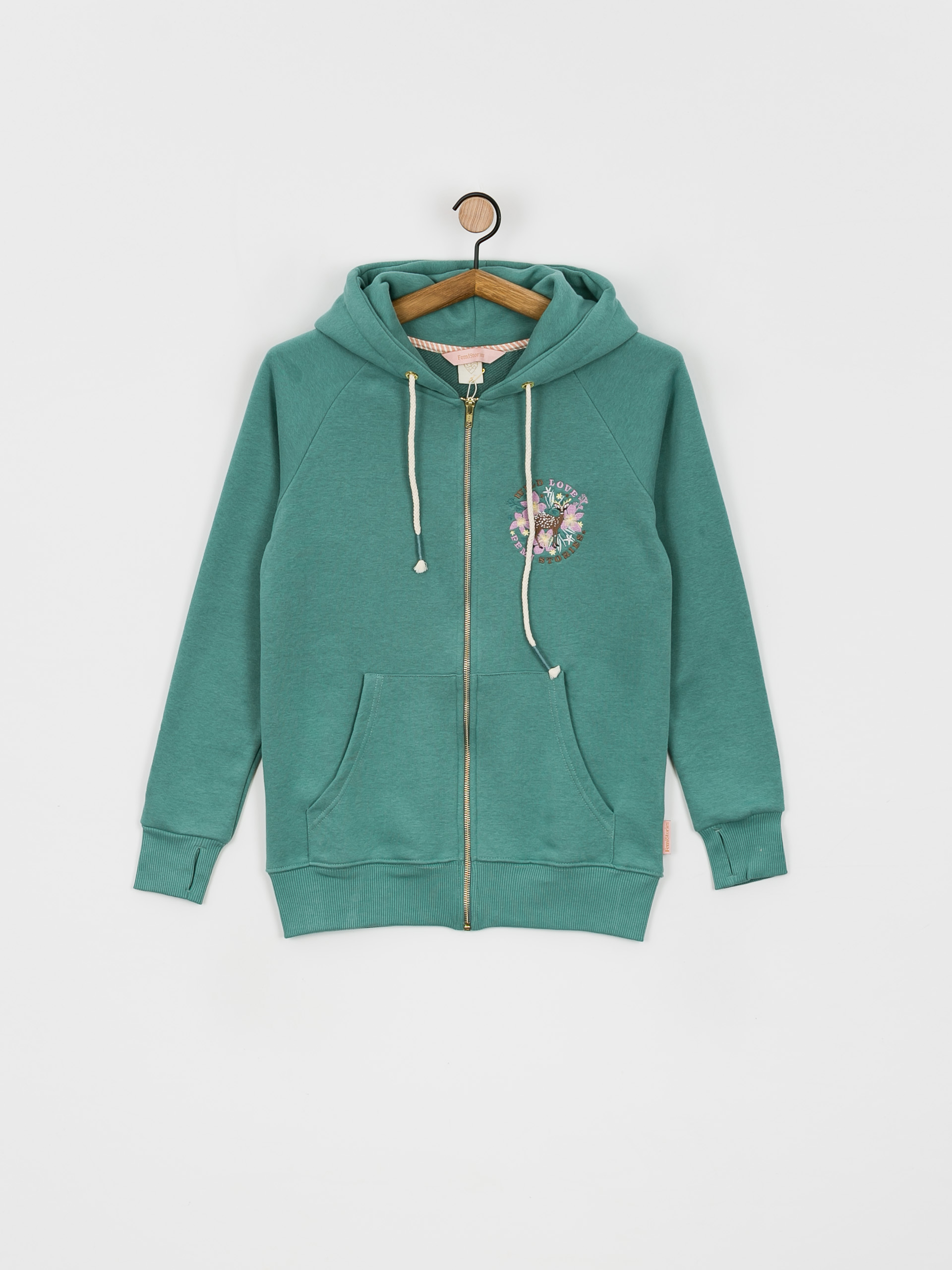 Bluza z kapturem Femi Stories Ini ZHD Wmn (demr)