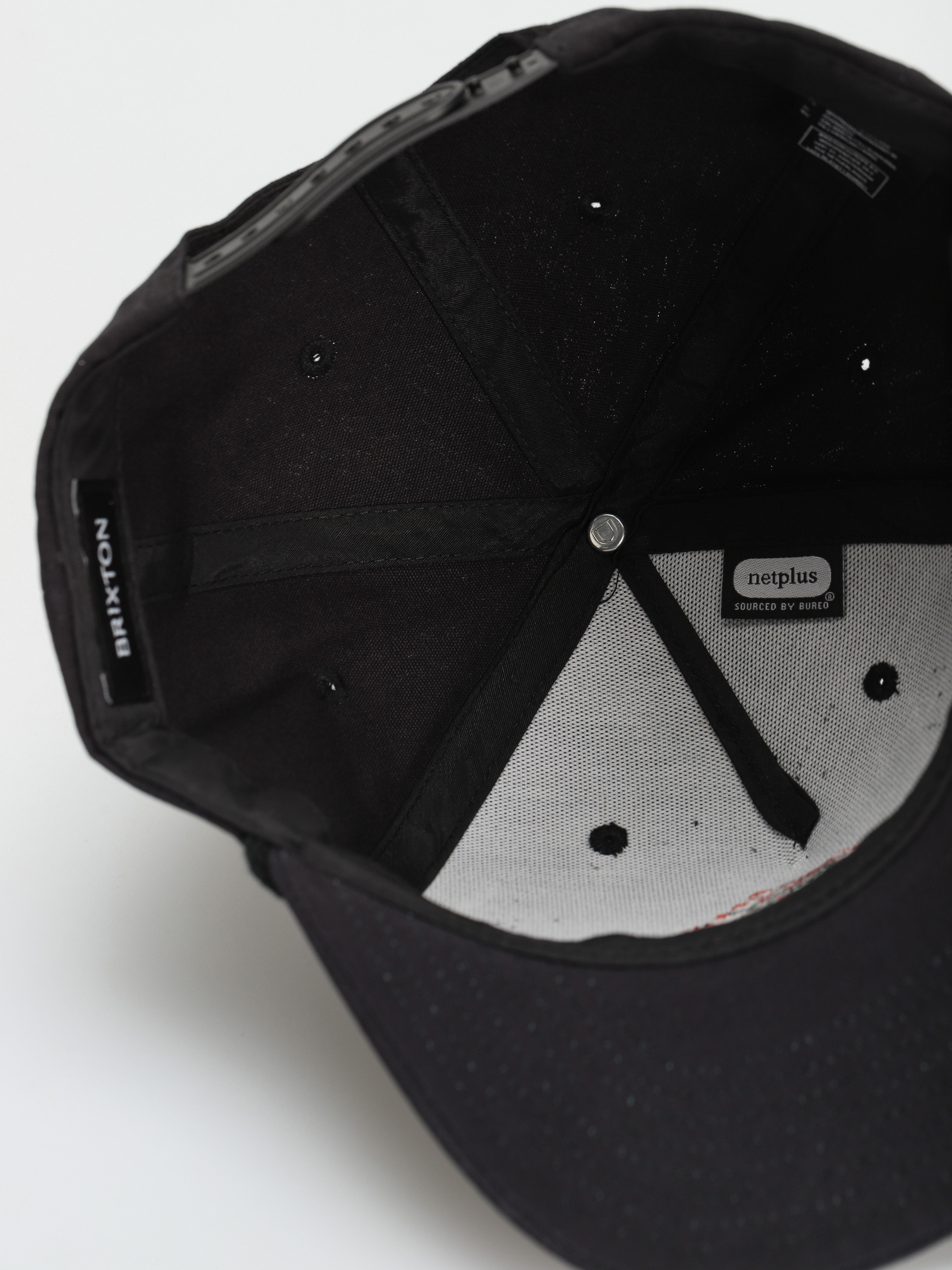 Czapka z daszkiem Brixton Puff C Mp Snpk (black)