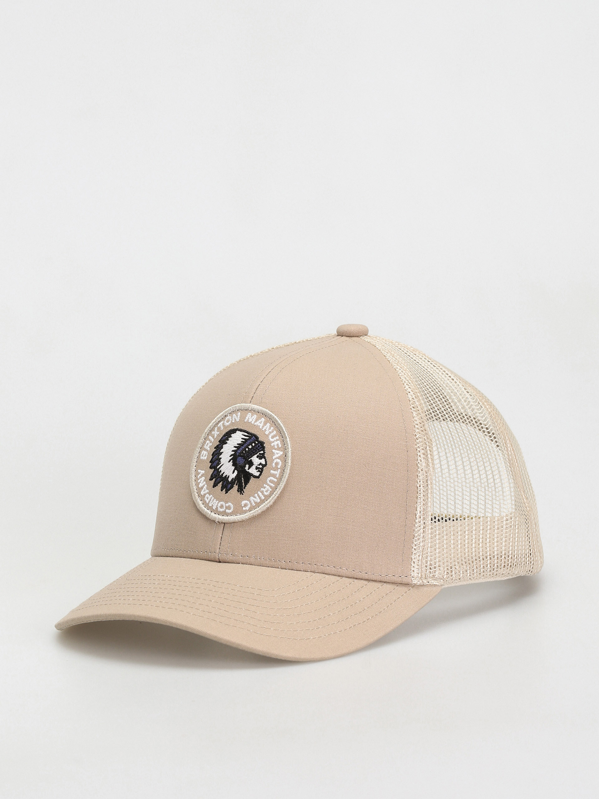 Czapka z daszkiem Brixton Rival Stamp X Mp Mesh Cap (mojave/mojave)