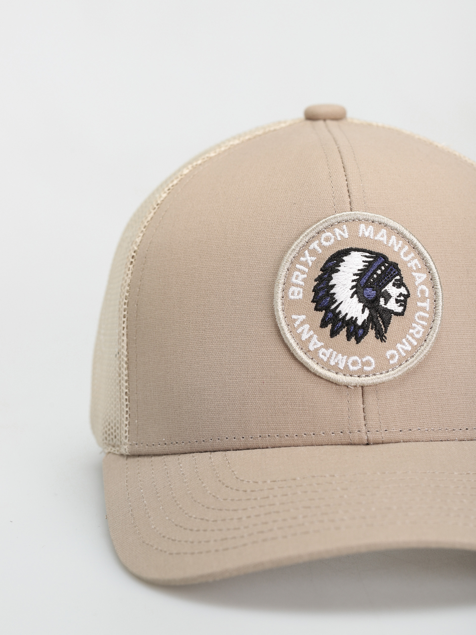 Czapka z daszkiem Brixton Rival Stamp X Mp Mesh Cap (mojave/mojave)