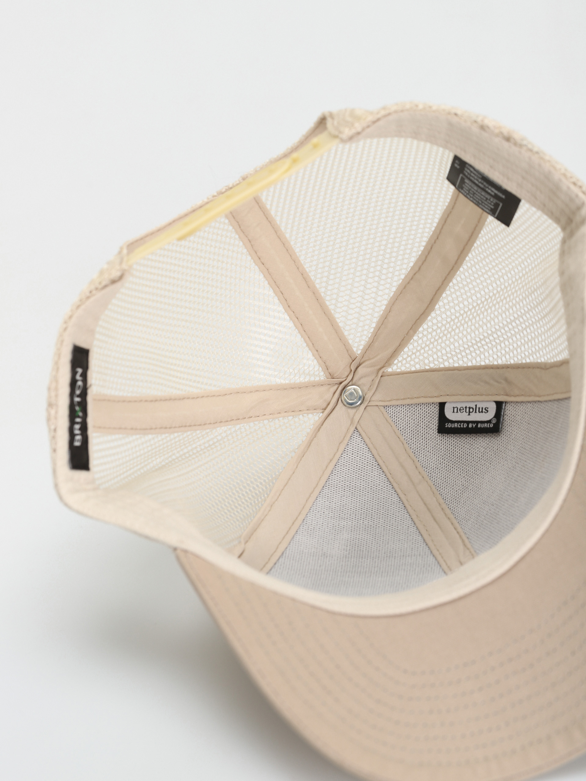 Czapka z daszkiem Brixton Rival Stamp X Mp Mesh Cap (mojave/mojave)