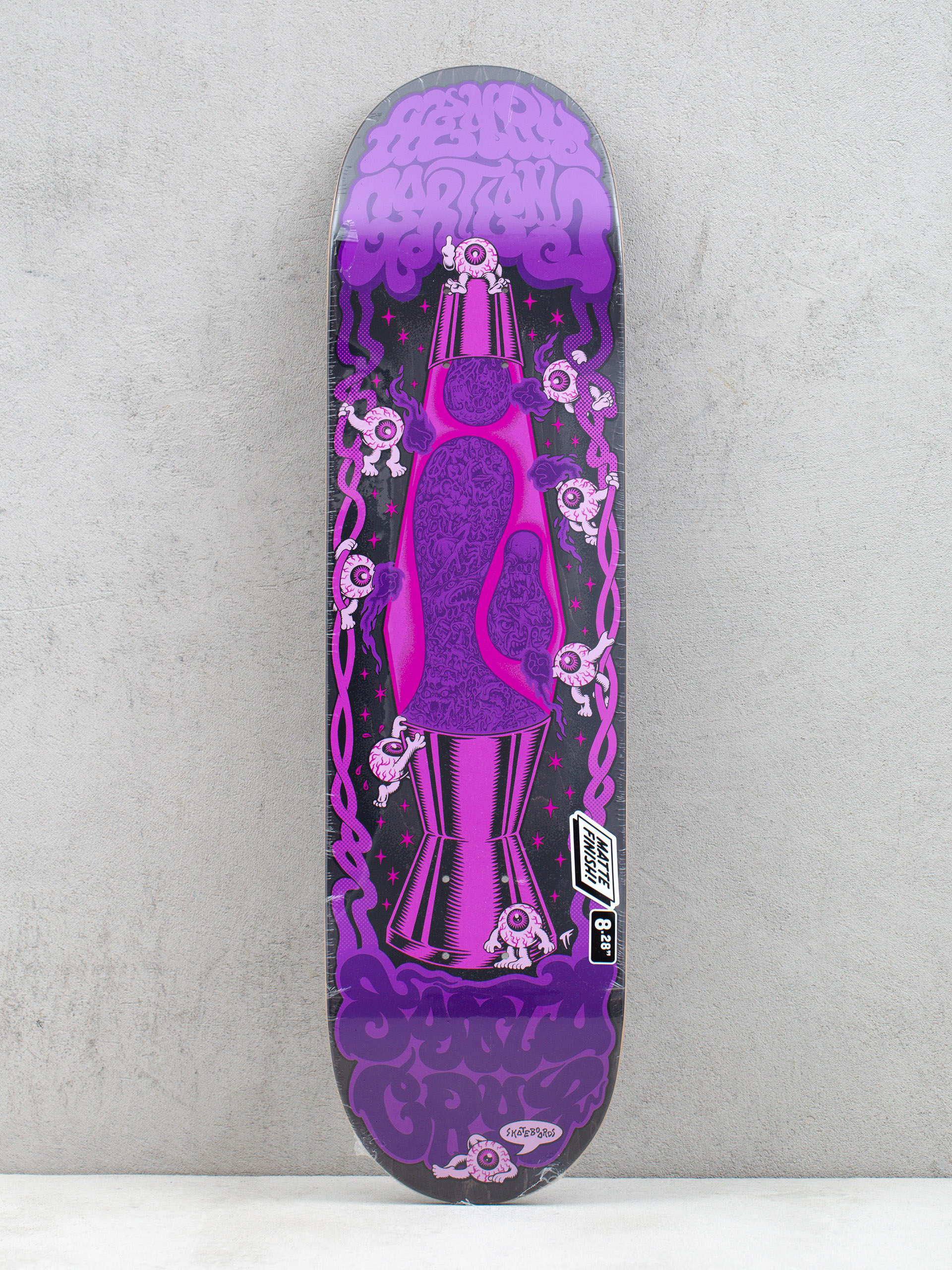 Deck Santa Cruz Gartland Lava Lamp (black/purple)