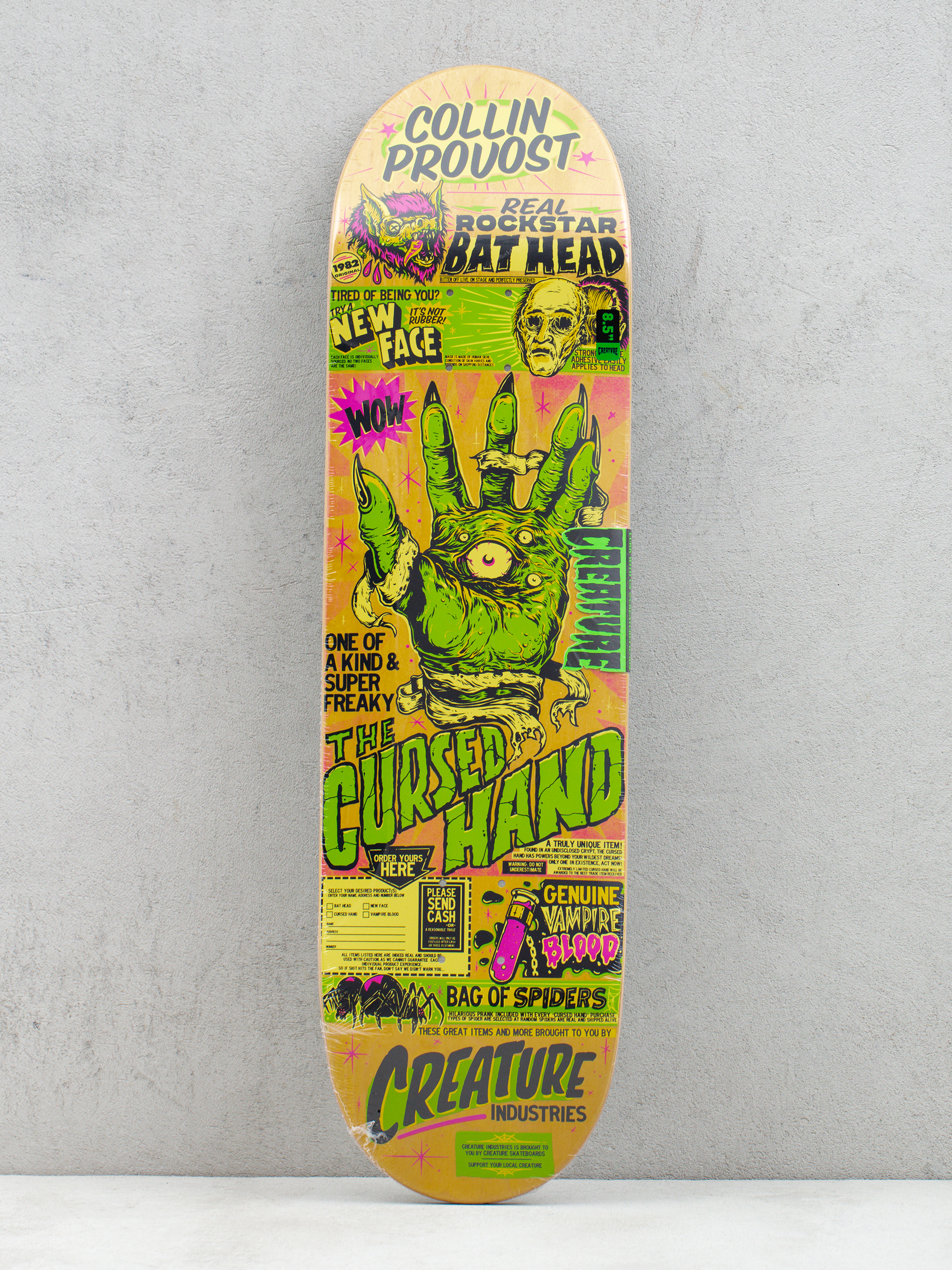 Deck Creature Gravette Provost Cursed Hand (mustard/multi)