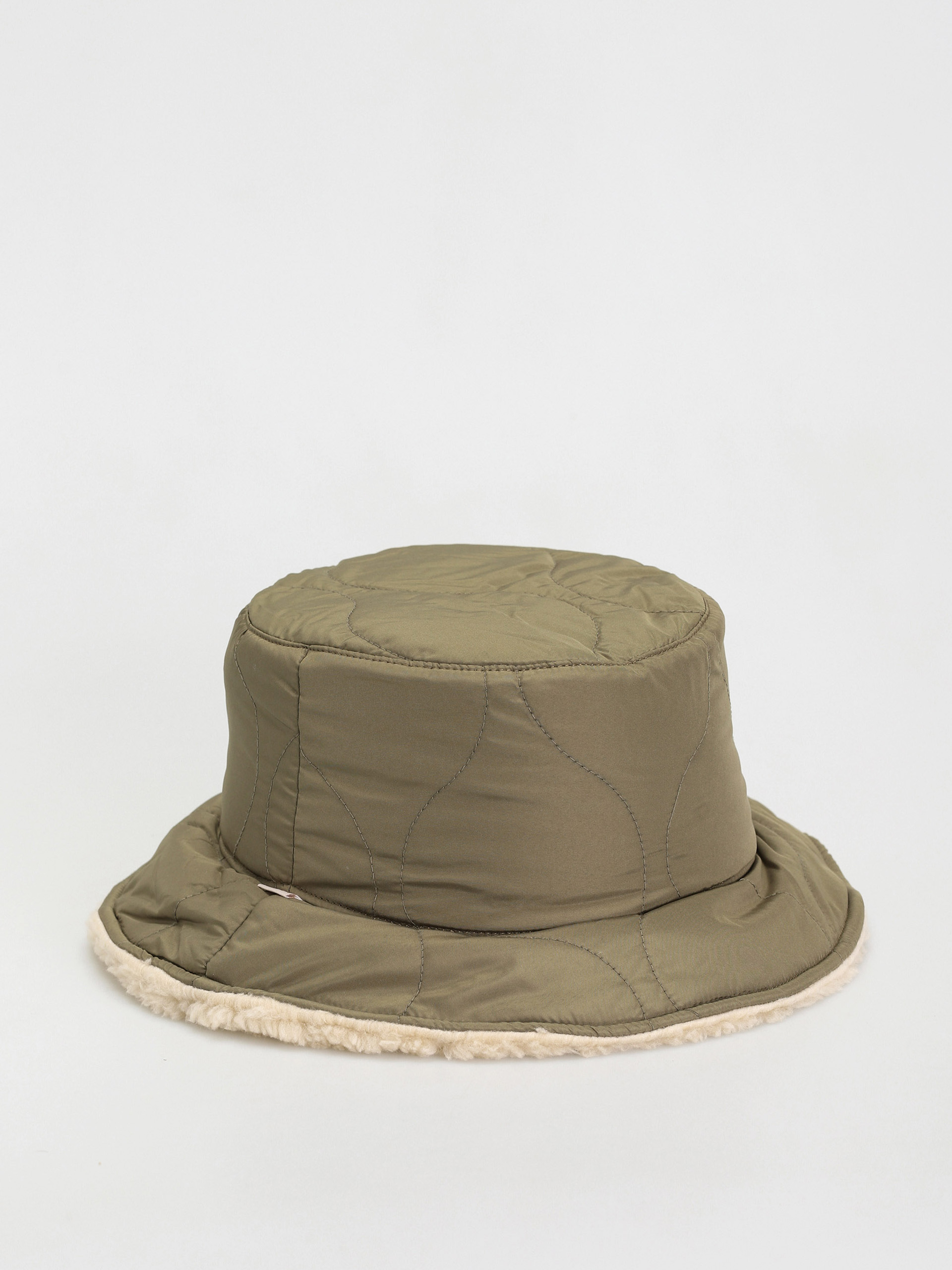 Kapelusz Brixton Petra Reversible Bucket Hat Wmn (military olive/dove sherpa)