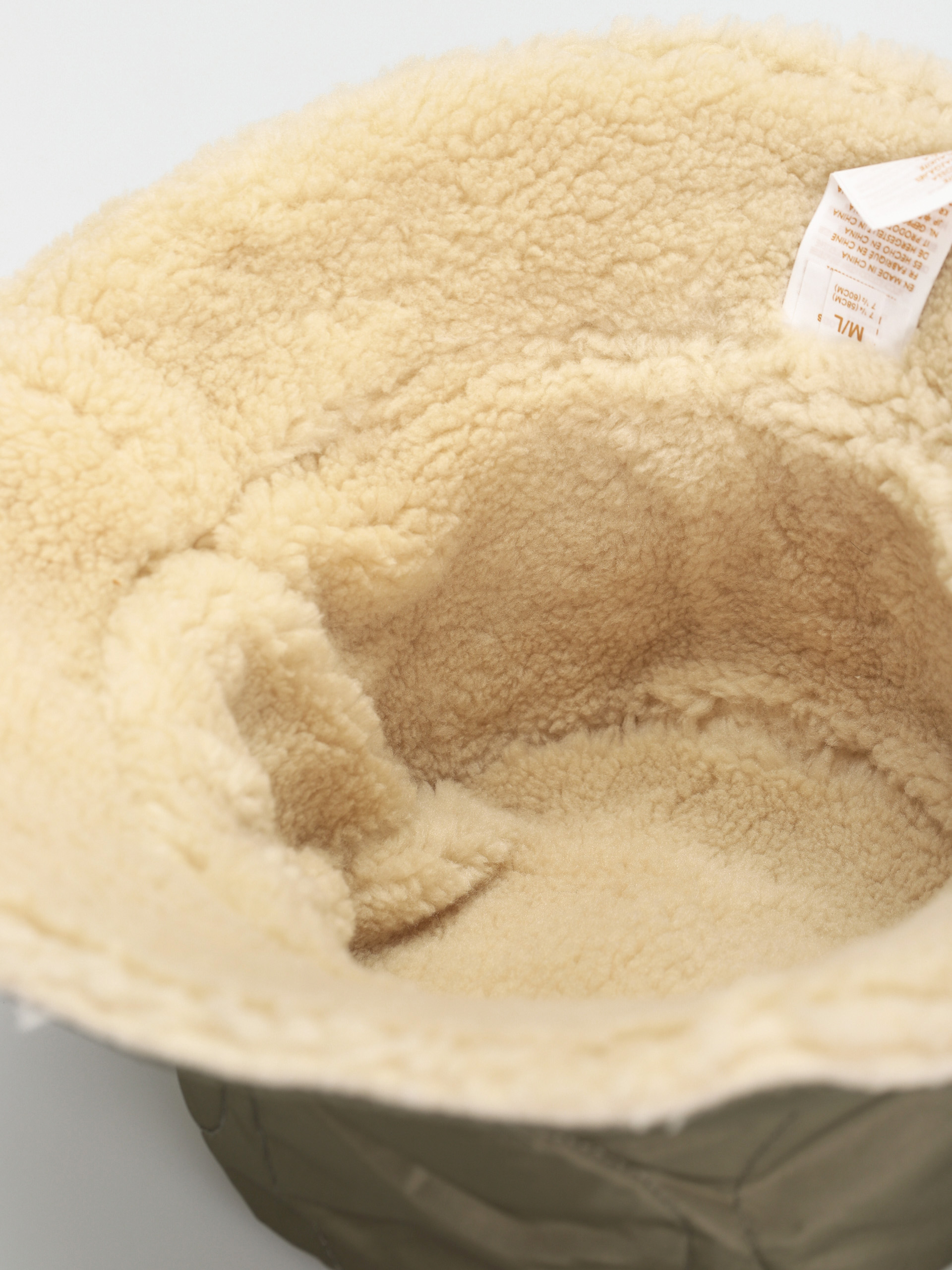 Kapelusz Brixton Petra Reversible Bucket Hat Wmn (military olive/dove sherpa)