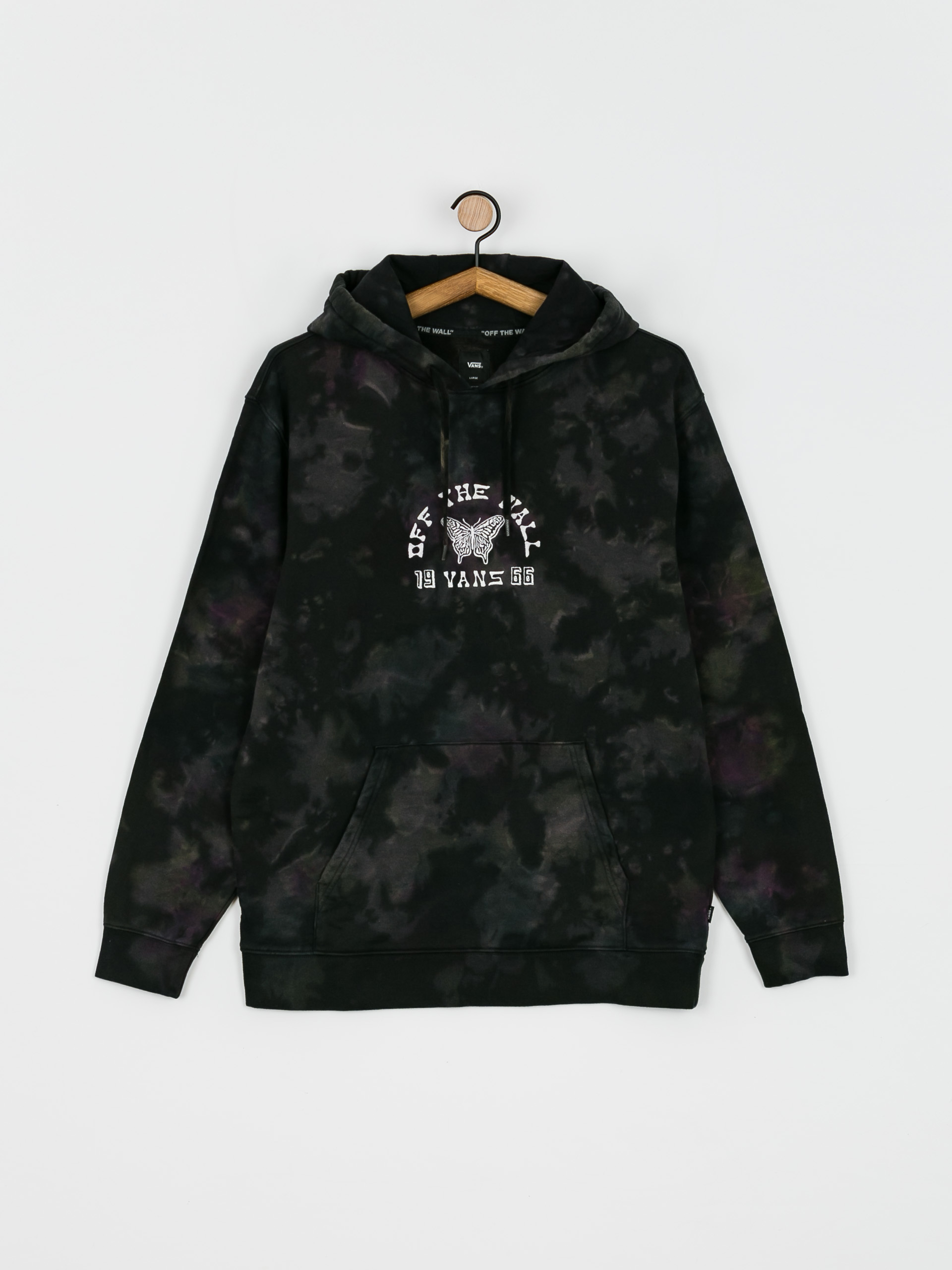 Bluza z kapturem Vans Butterfly Tie Dye HD (purple potion/deep teal)