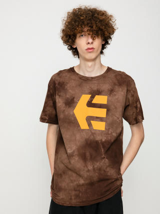T-shirt Etnies Icon Wash (black/orange)