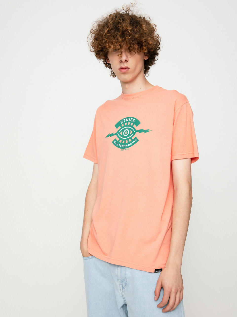 T-shirt Etnies Jw Wash (rose)