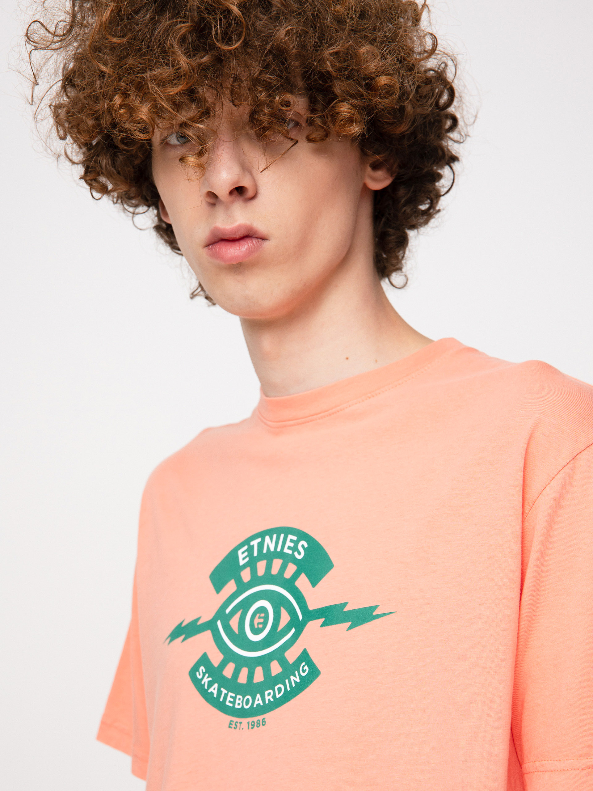 T-shirt Etnies Jw Wash (rose)