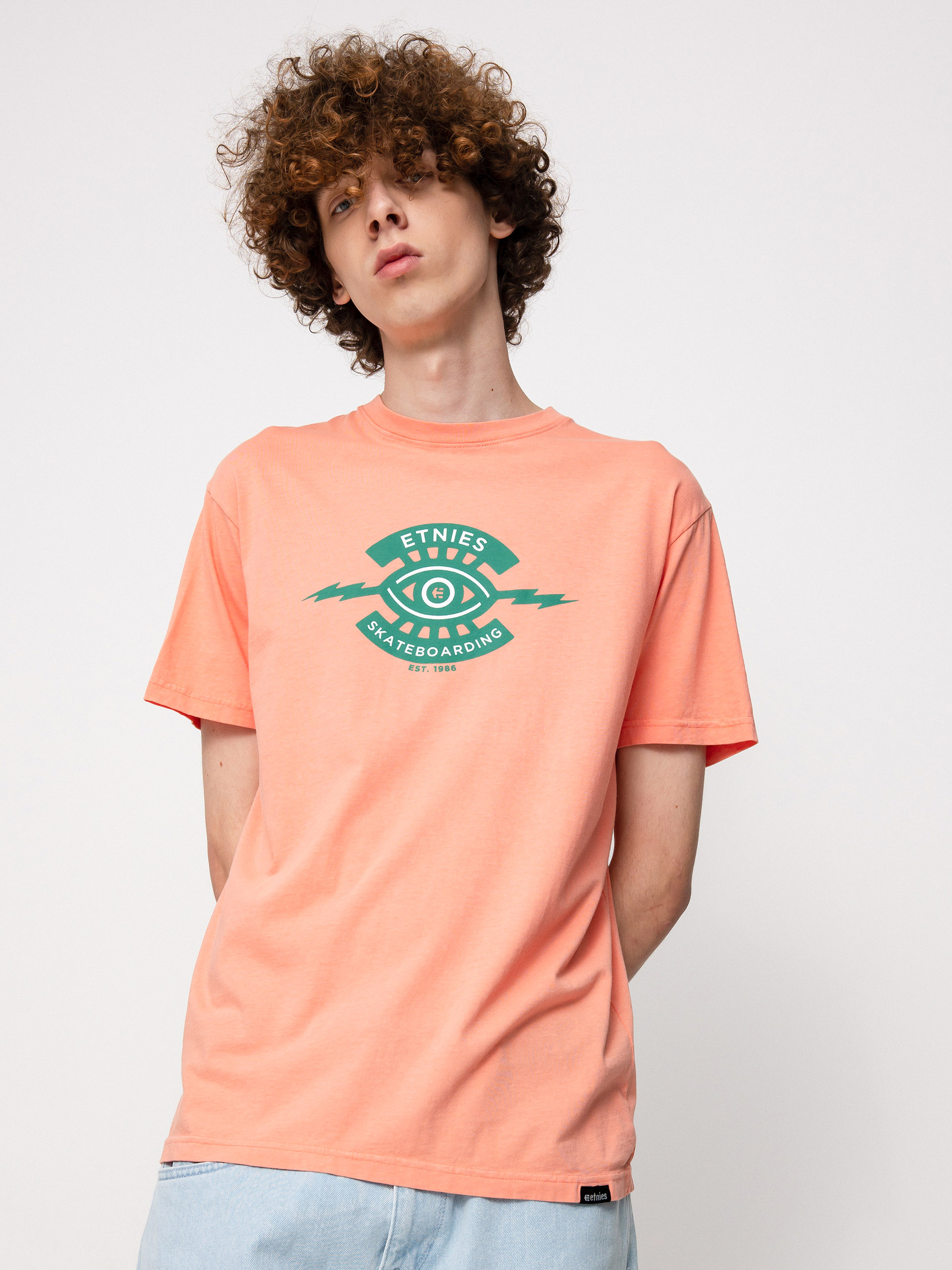 T-shirt Etnies Jw Wash (rose)