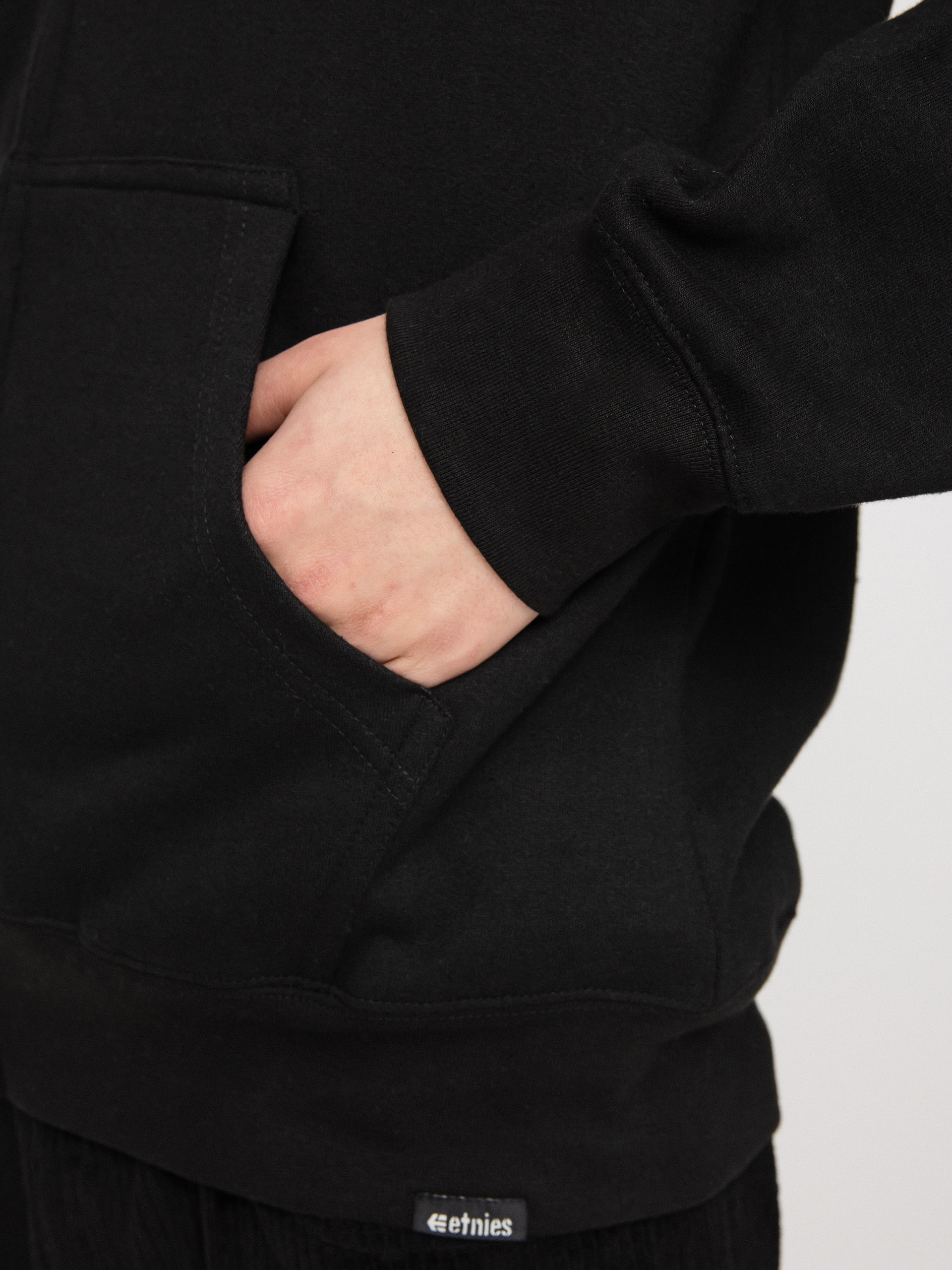 Bluza z kapturem Etnies Since 1986 Zip (black/white)