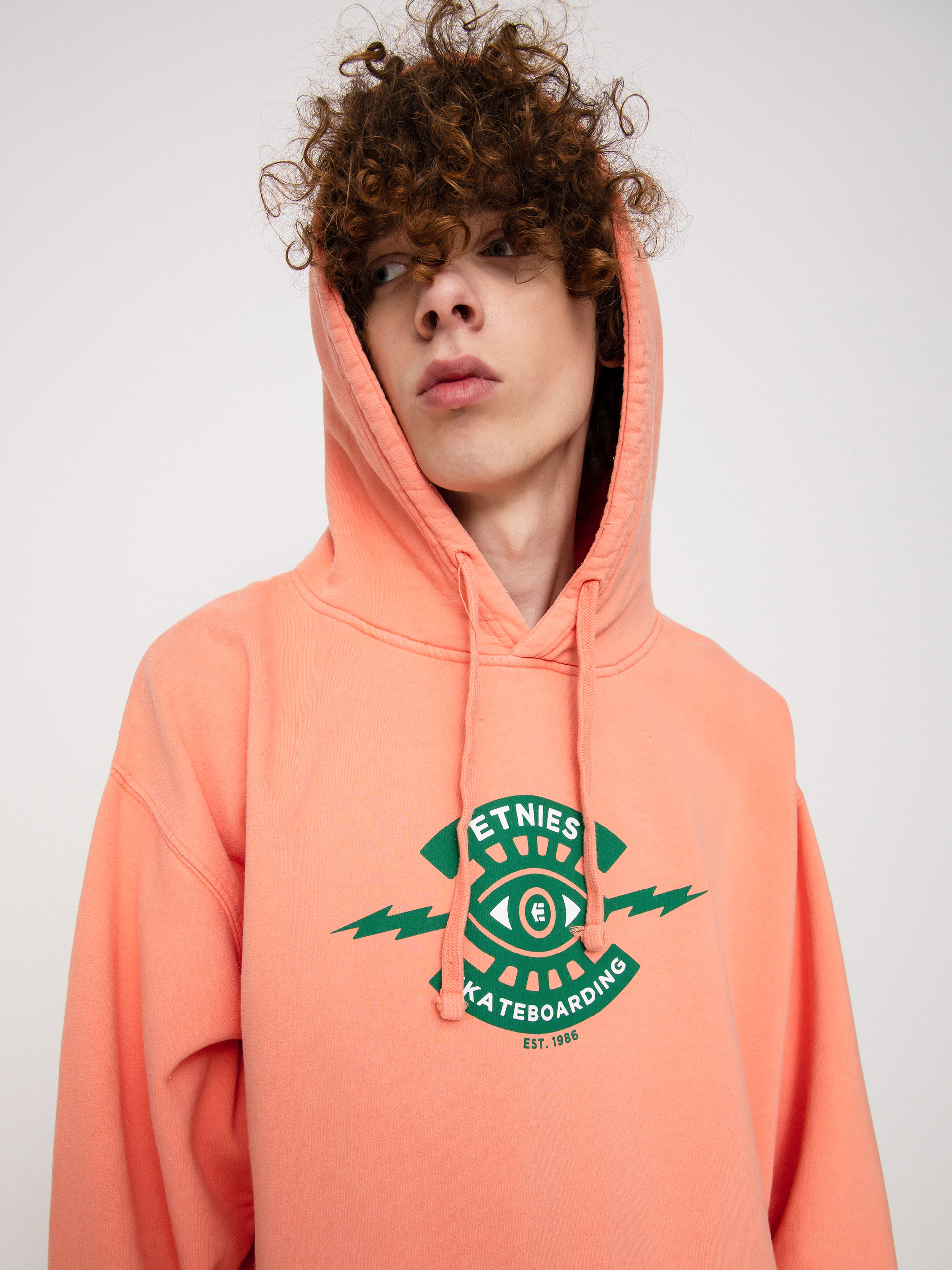 Bluza z kapturem Etnies Jw (rose)