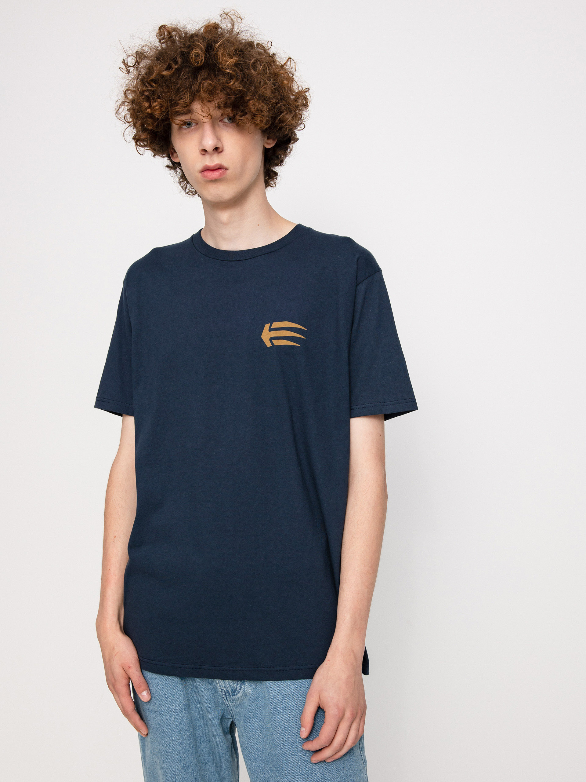 T-shirt Etnies Joslin (navy/gold)