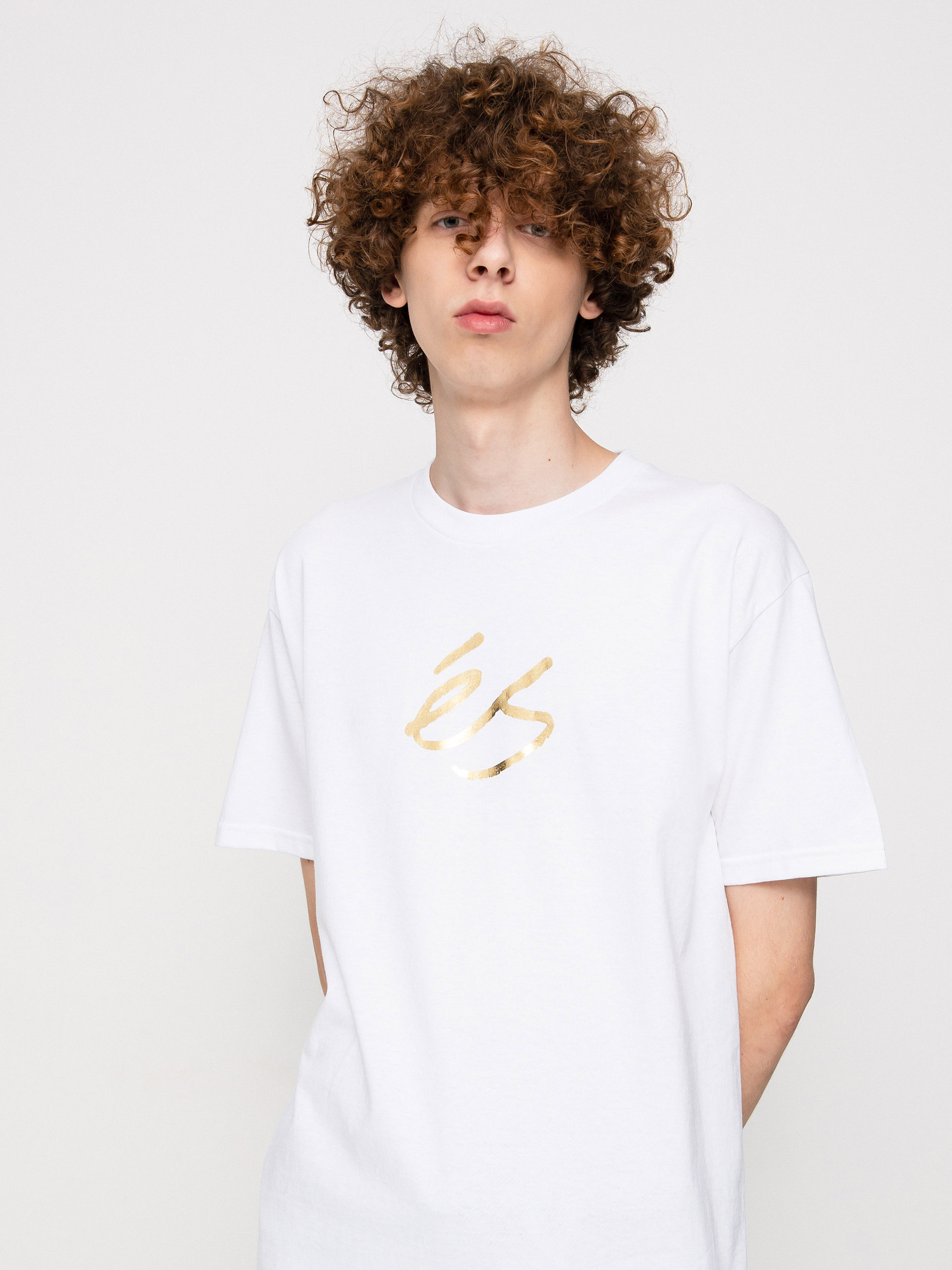 T-shirt eS Foil Script (white)