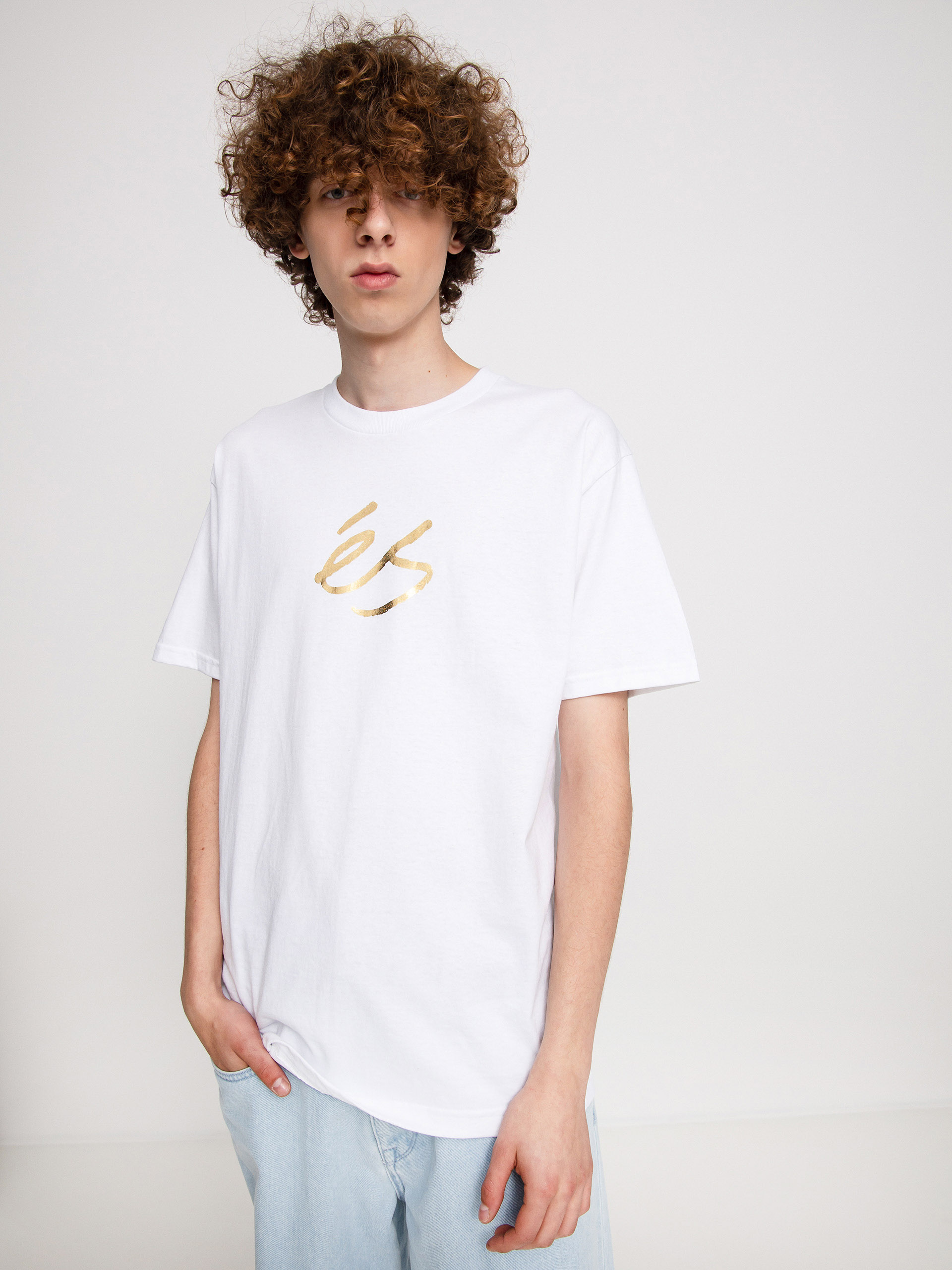 T-shirt eS Foil Script (white)