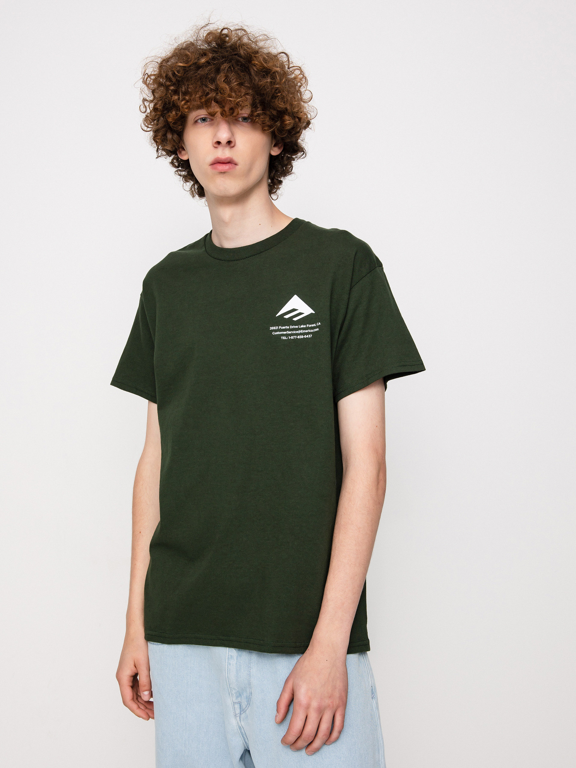 T-shirt Emerica Logo Lockup (forrest)