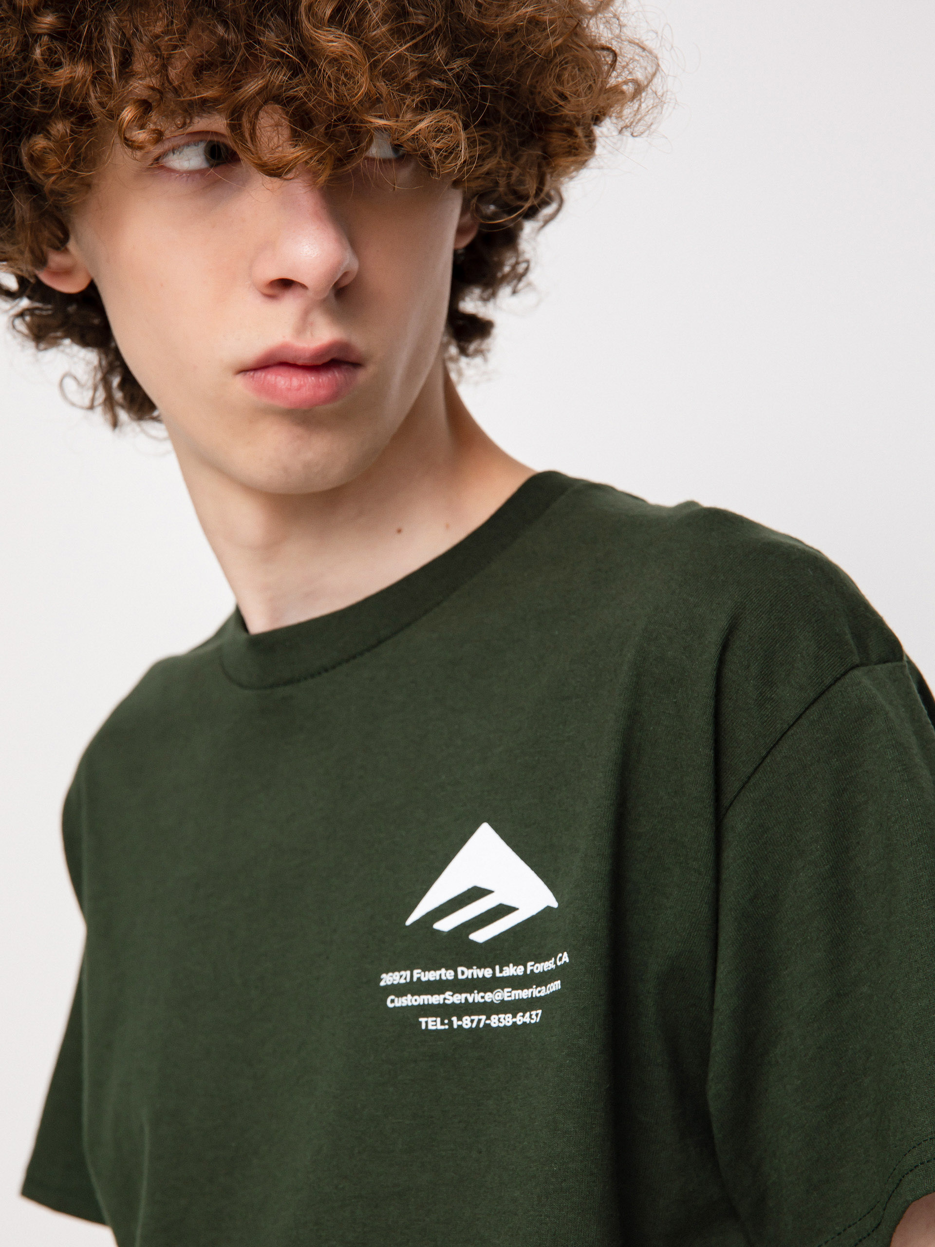 T-shirt Emerica Logo Lockup (forrest)