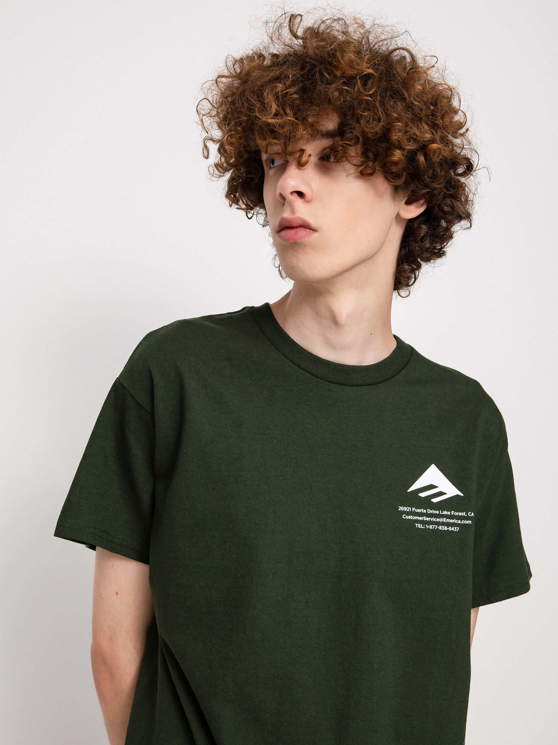 T-shirt Emerica Logo Lockup (forrest)