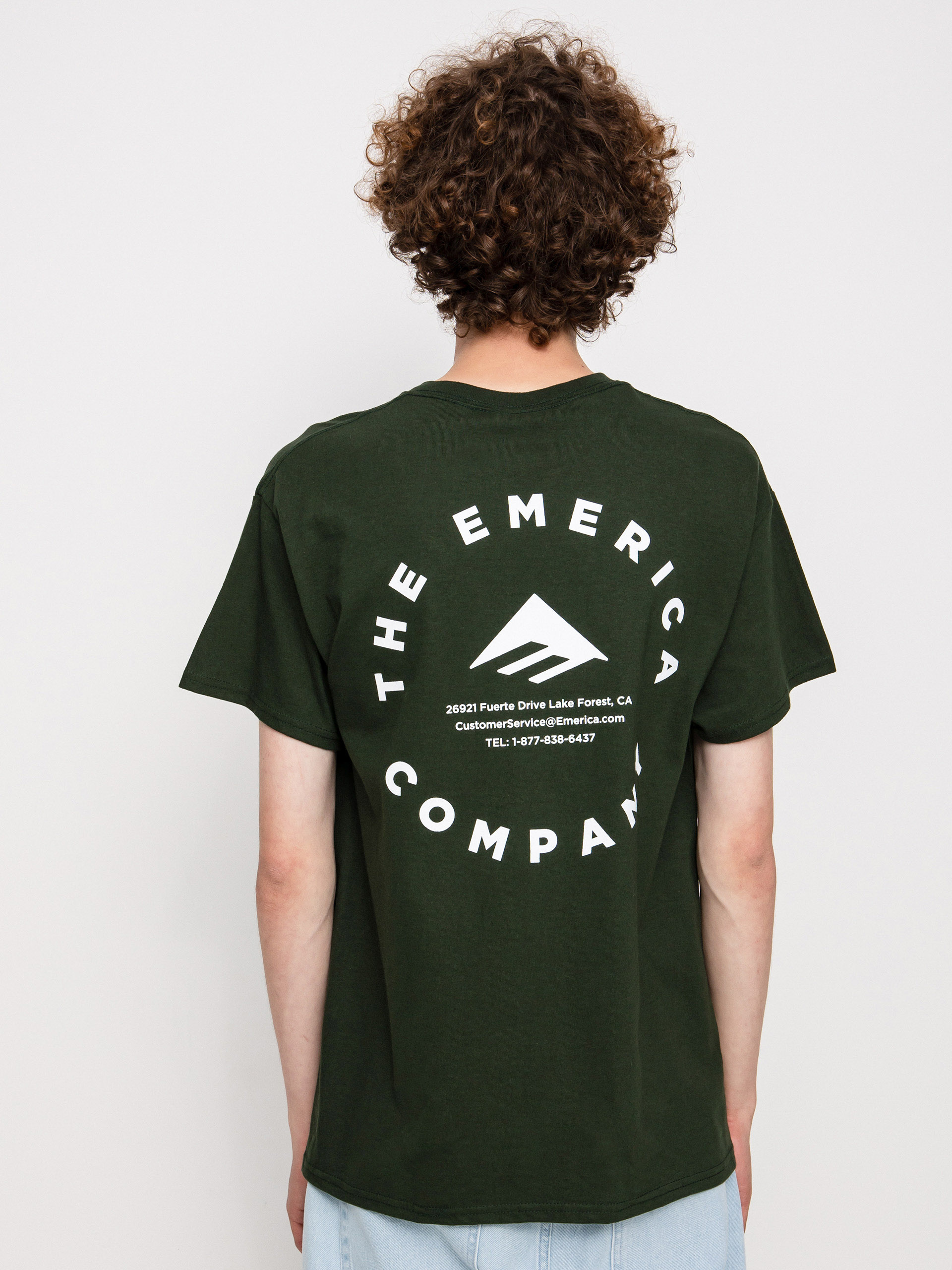 T-shirt Emerica Logo Lockup (forrest)