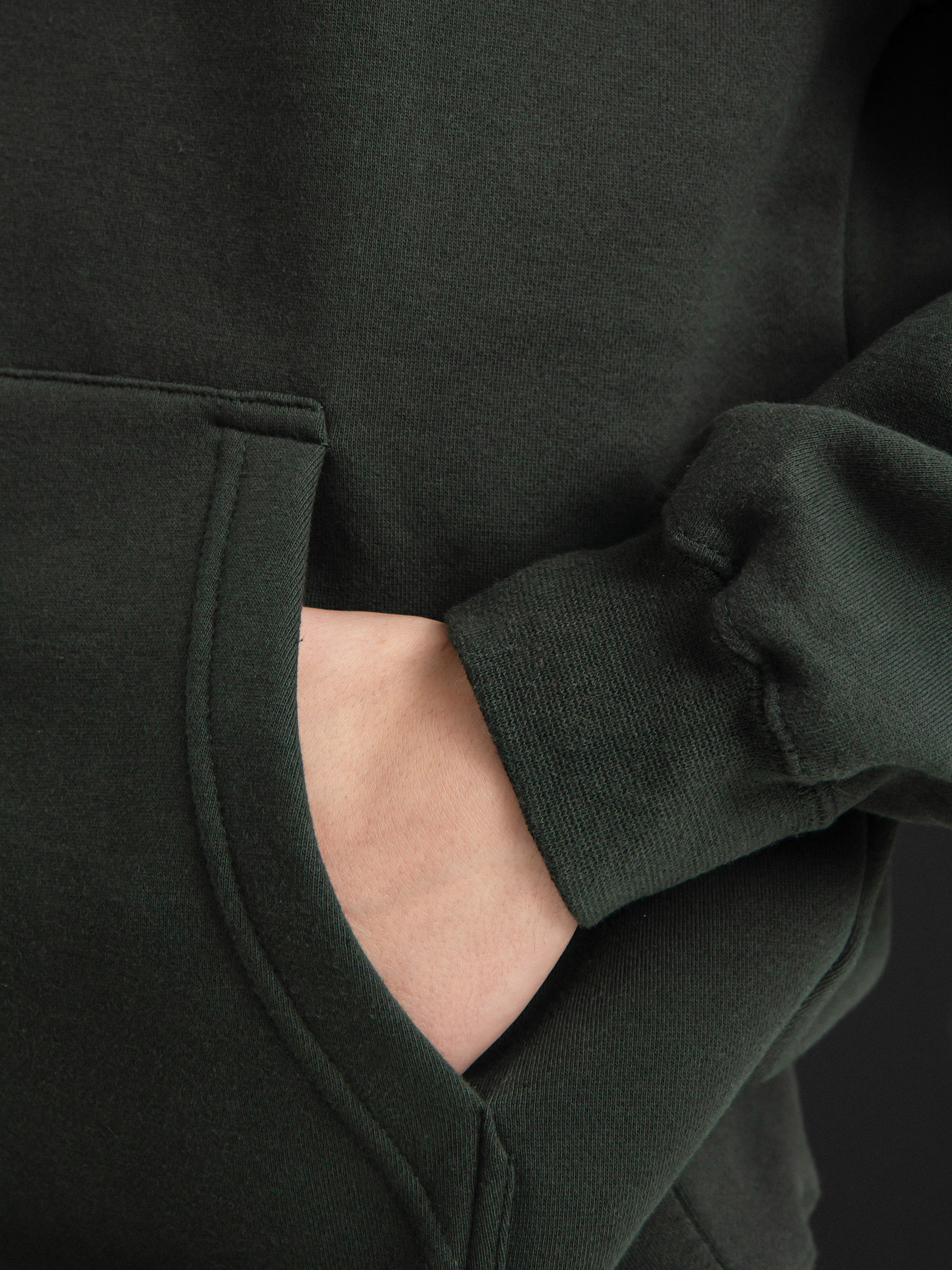 Bluza z kapturem Emerica Logo Lockup (hunter green)