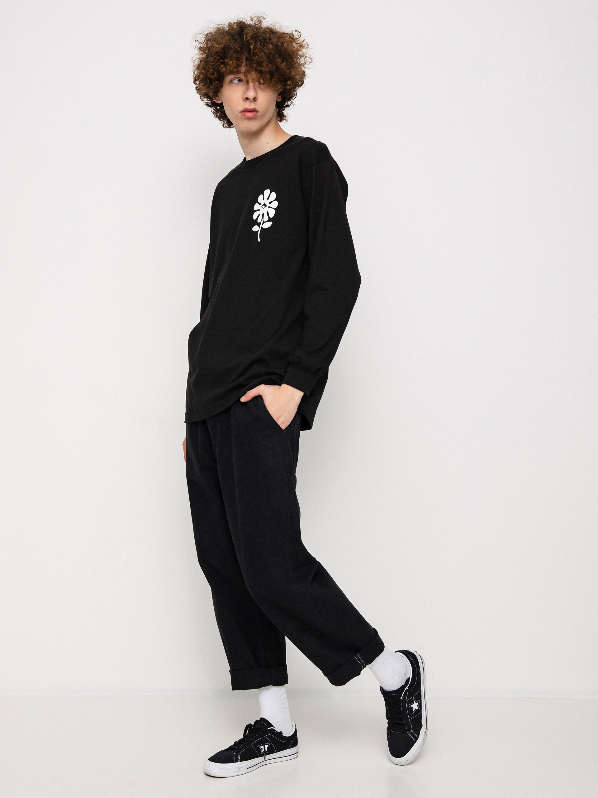 Longsleeve Emerica Sunflower (black)