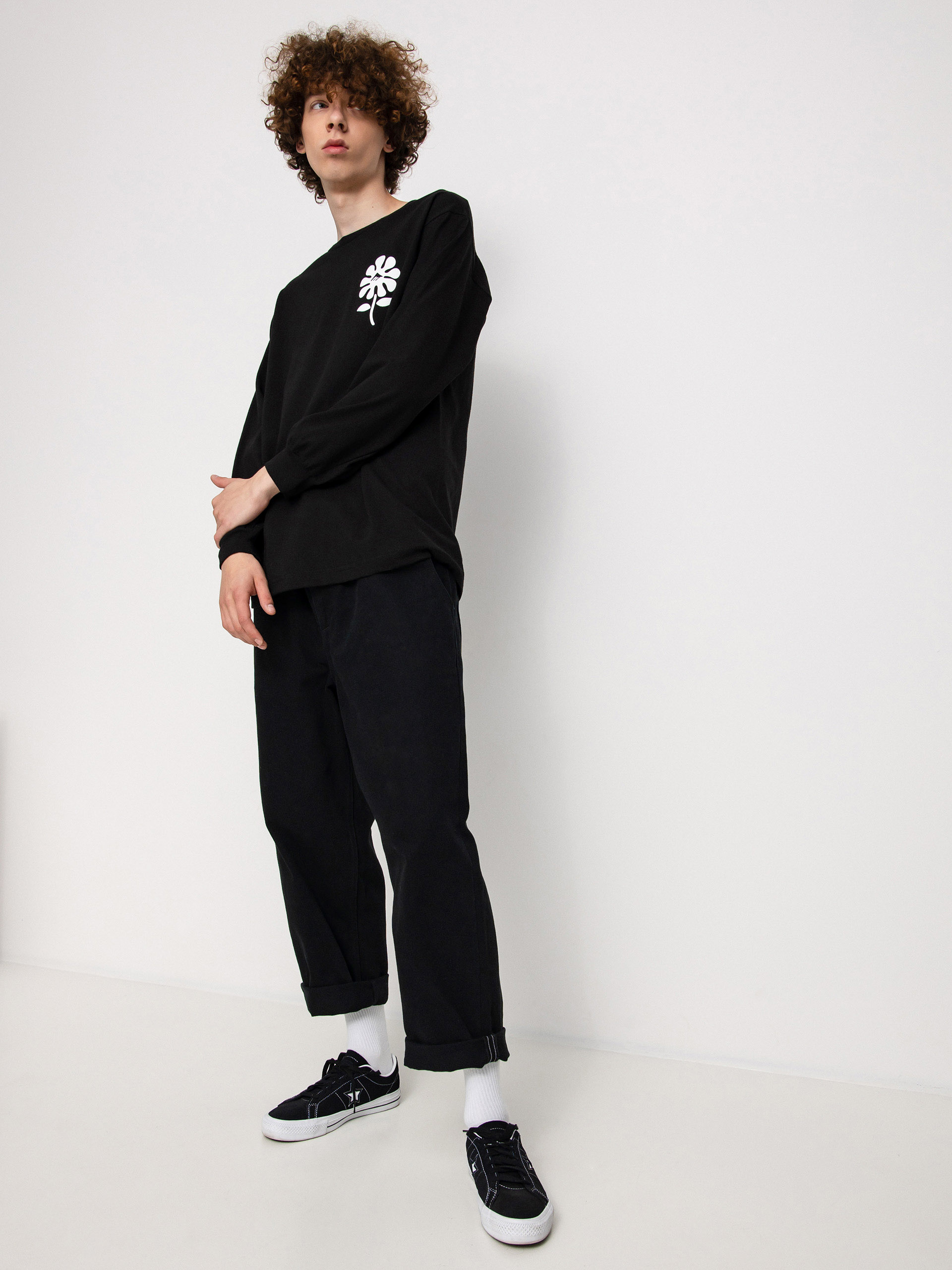 Longsleeve Emerica Sunflower (black)