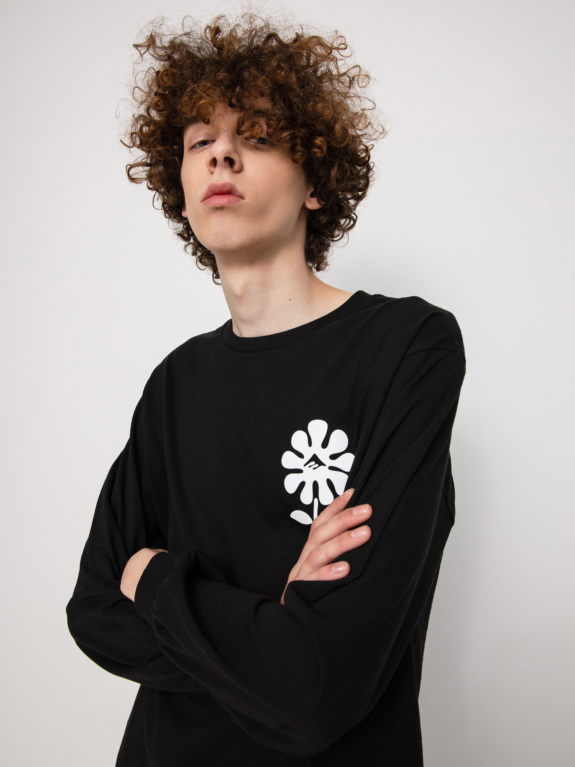 Longsleeve Emerica Sunflower (black)