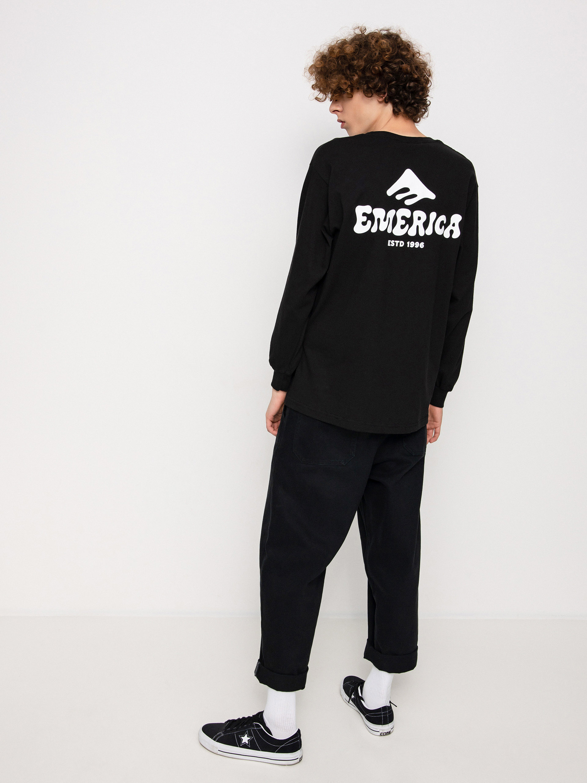 Longsleeve Emerica Sunflower (black)
