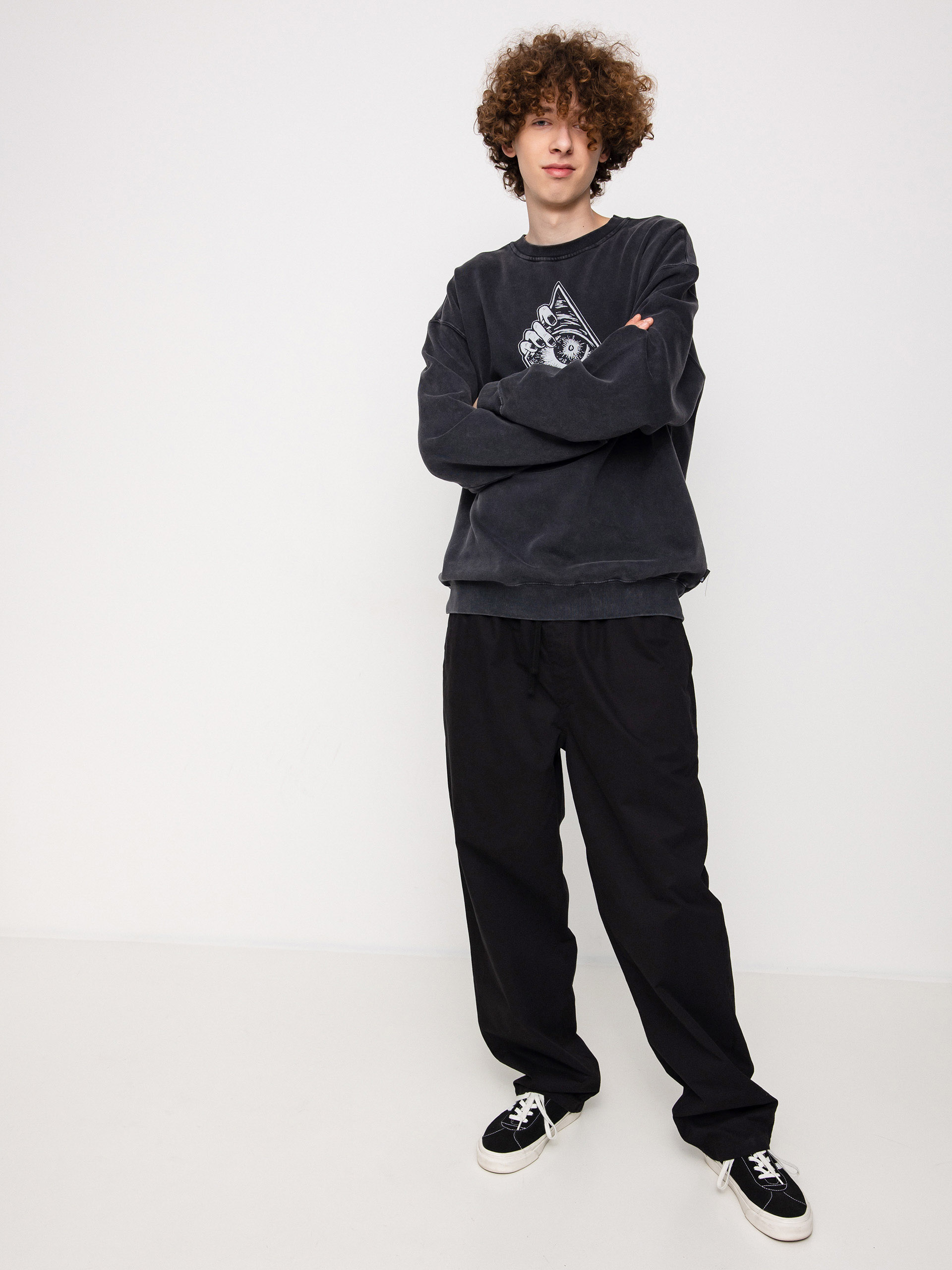 Bluza Volcom No Recess Lse Crew (black)