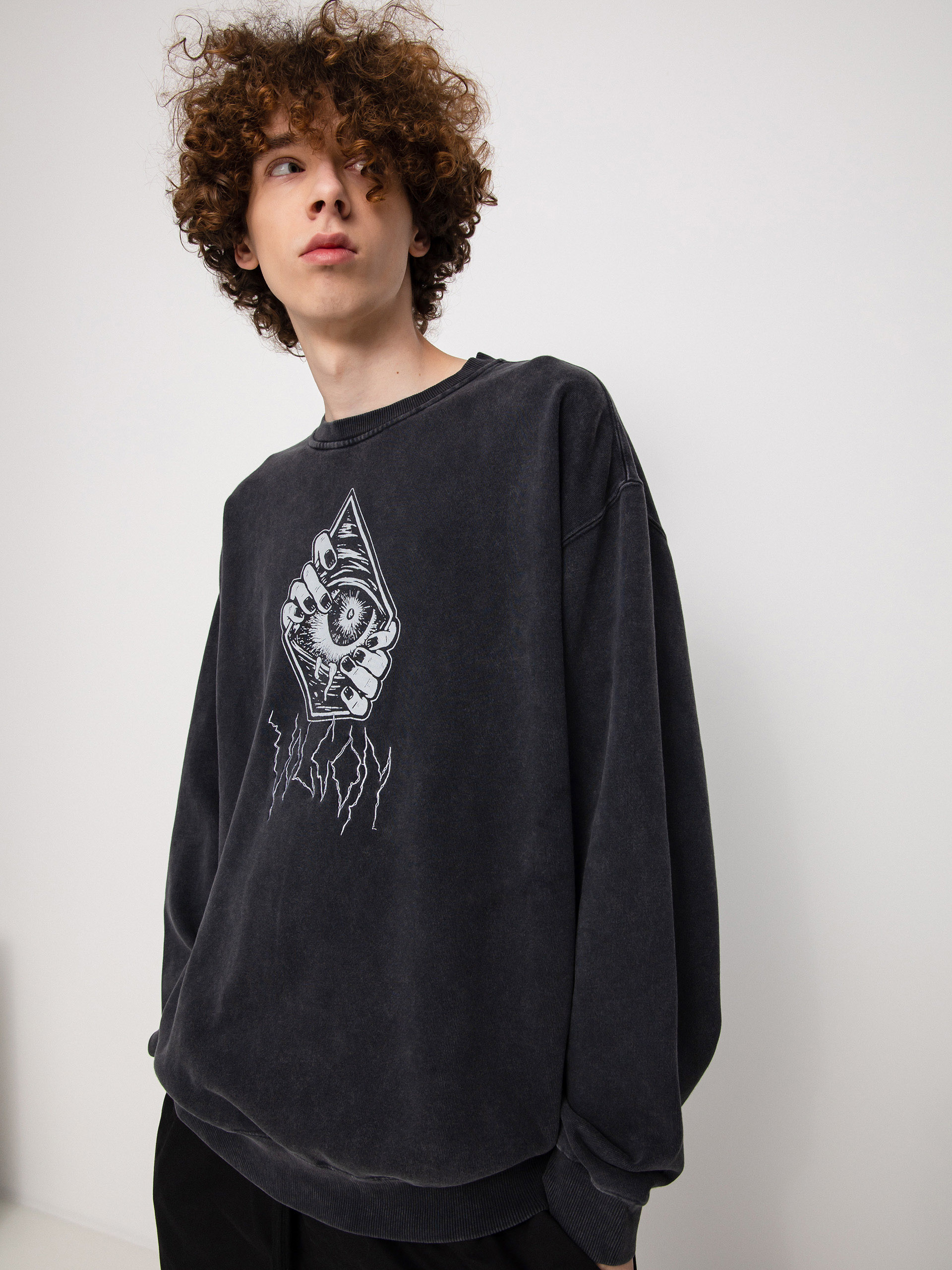 Bluza Volcom No Recess Lse Crew (black)