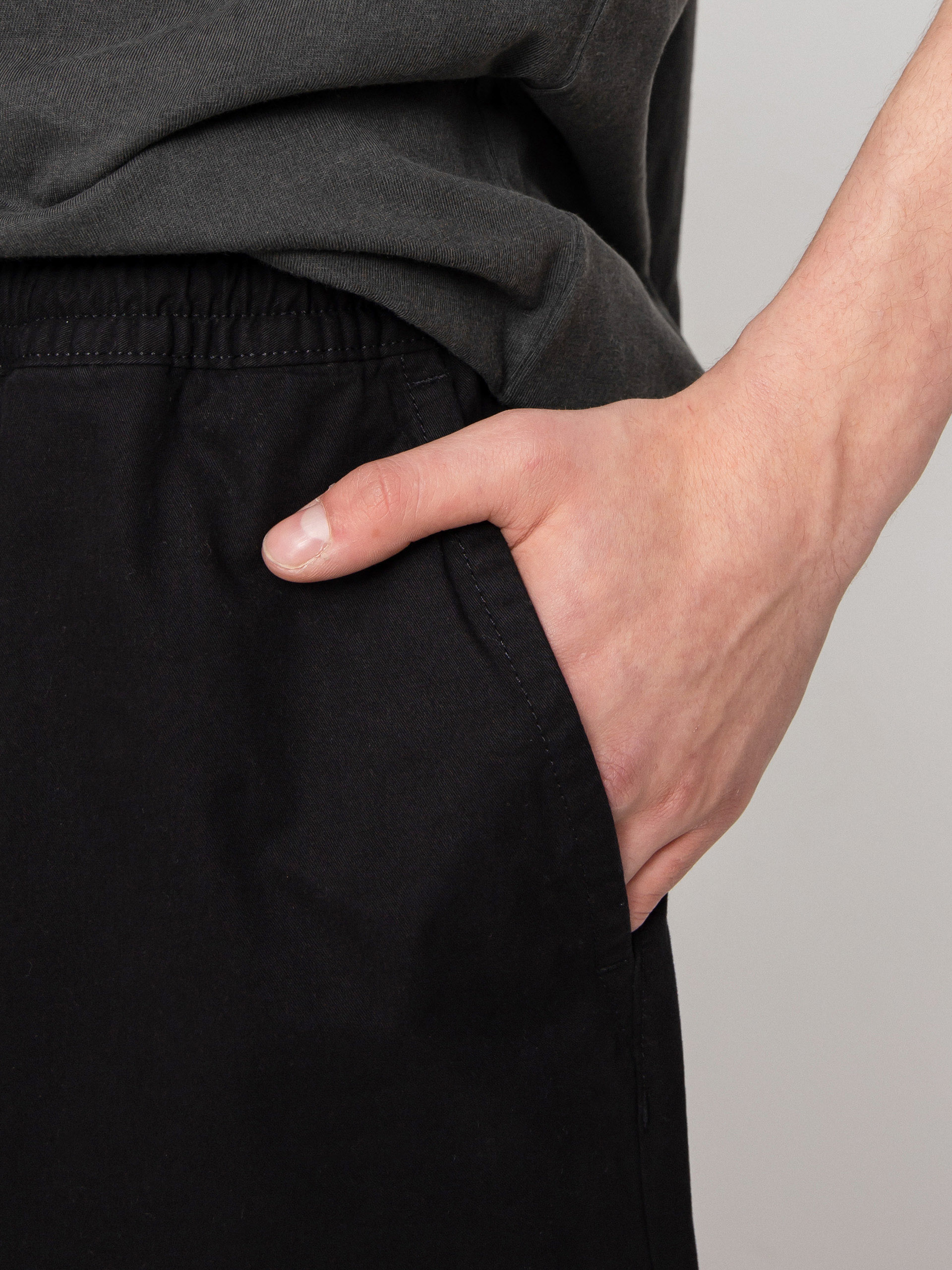 Spodnie Vans Range Baggy Tapered Elastic Waist (black)