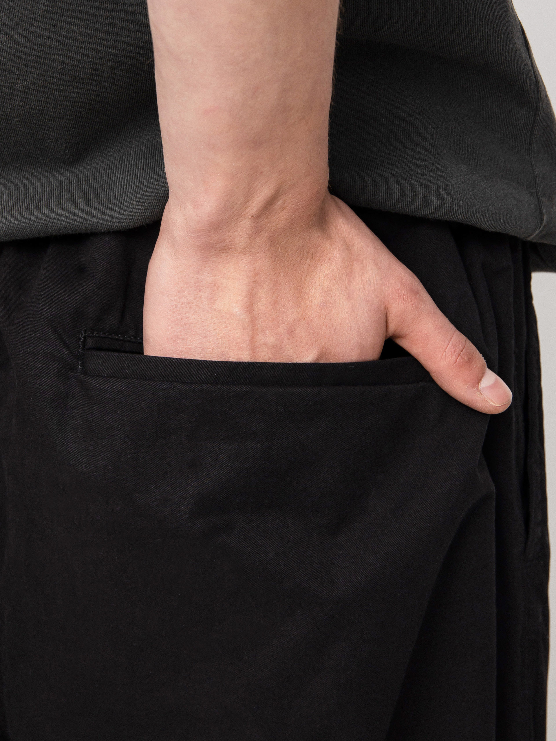 Spodnie Vans Range Baggy Tapered Elastic Waist (black)