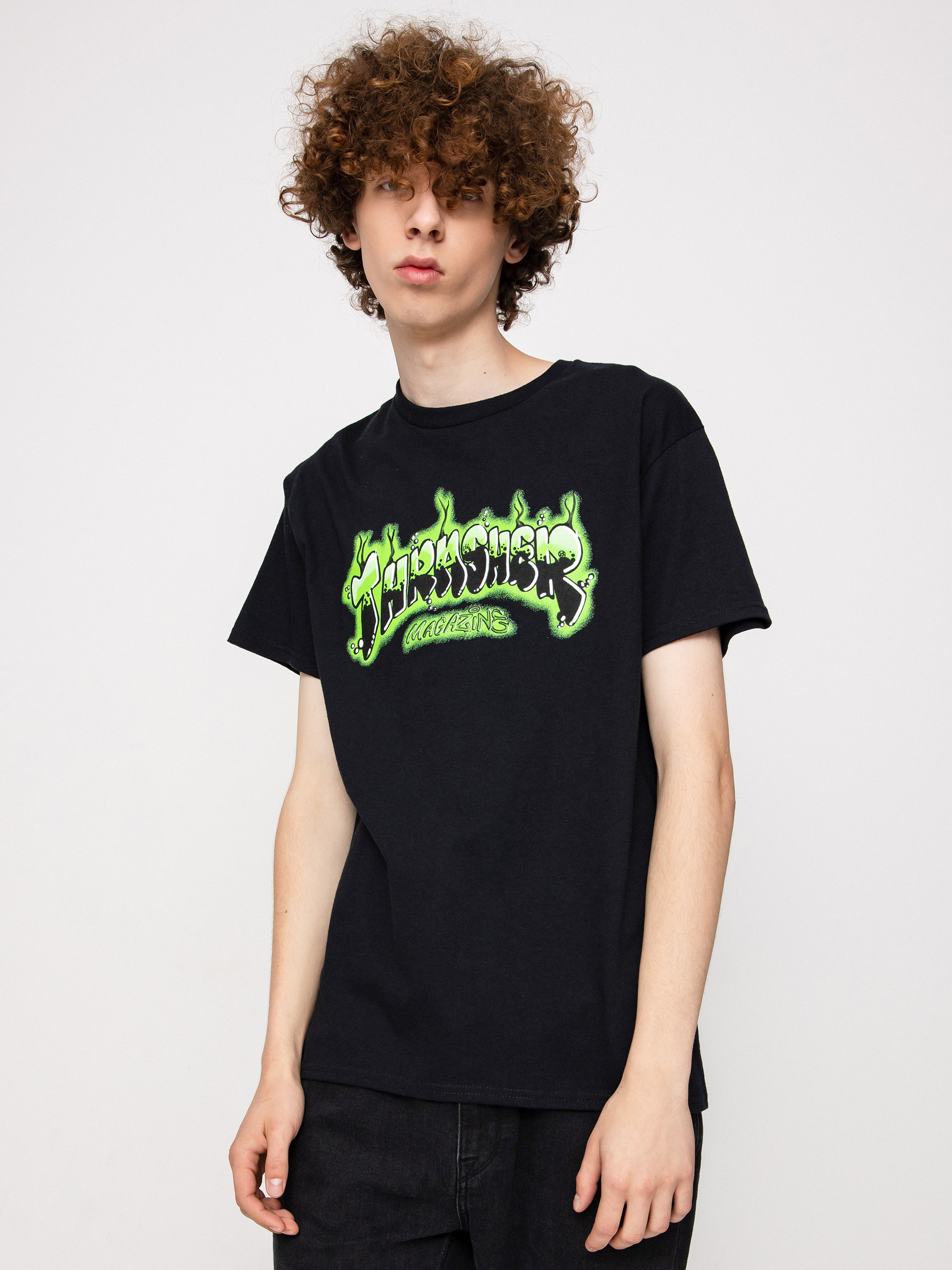 T-shirt Thrasher Airbrush (black)